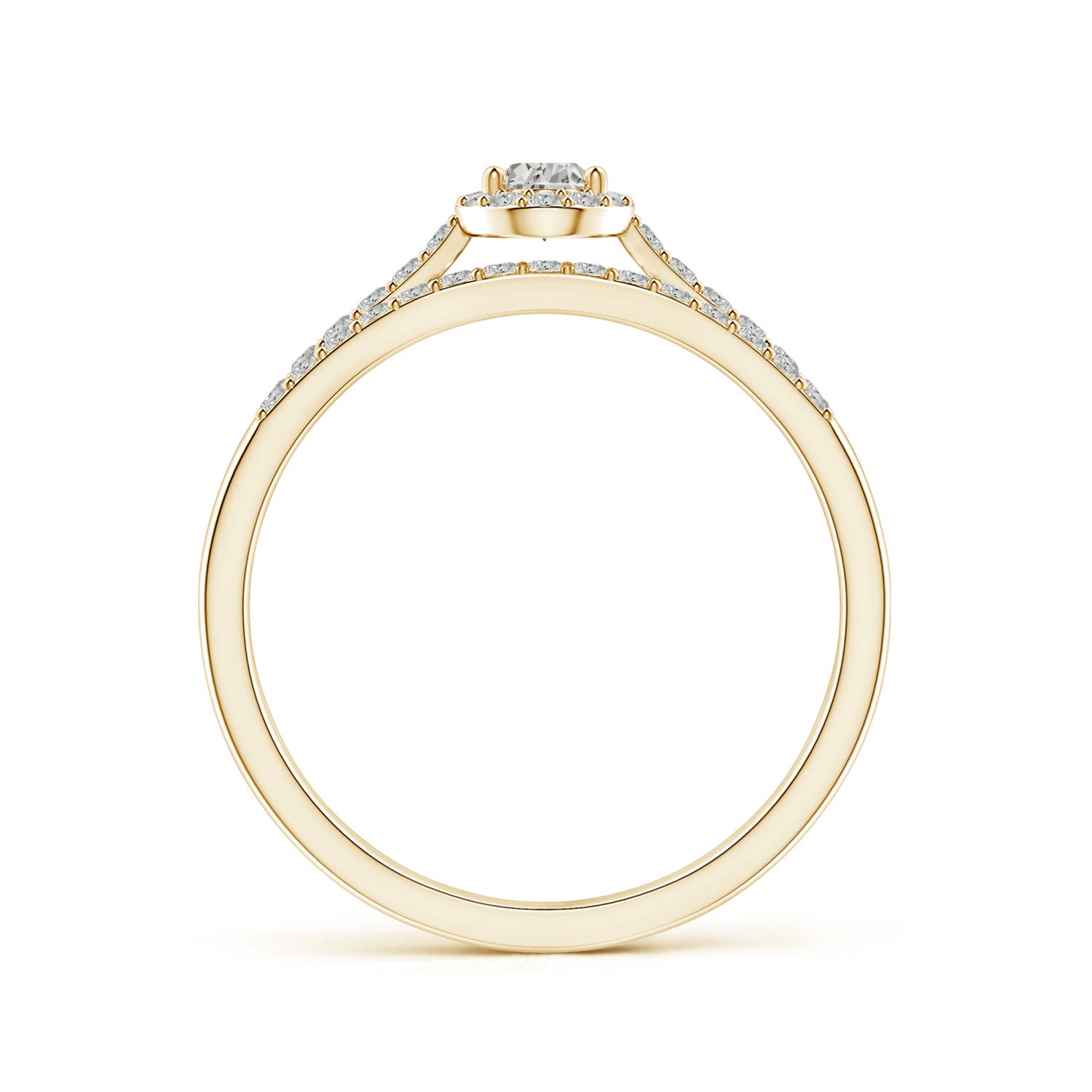 K, I3 / 0.5 CT / 14 KT Yellow Gold