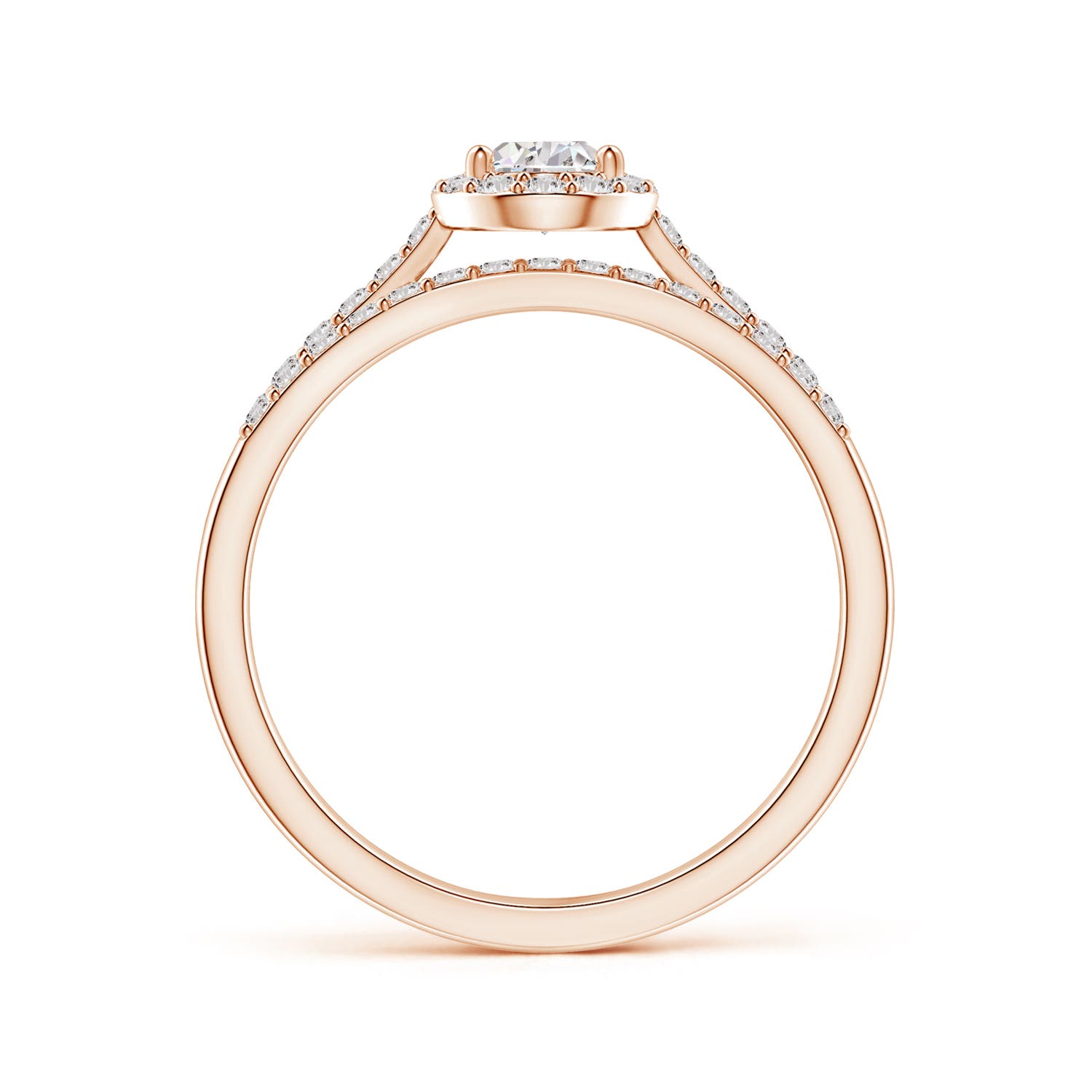 I-J, I1-I2 / 0.81 CT / 14 KT Rose Gold