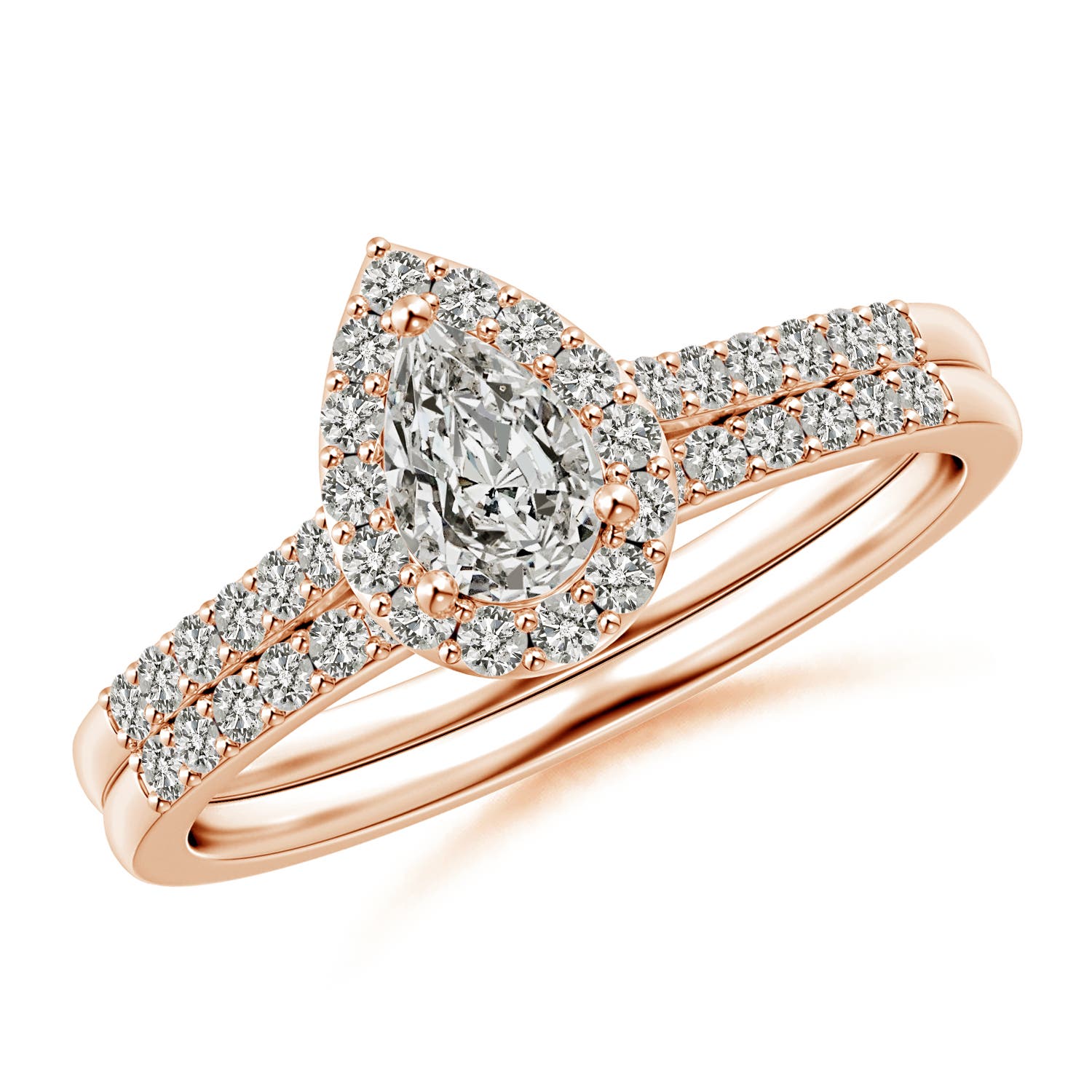 K, I3 / 0.81 CT / 14 KT Rose Gold