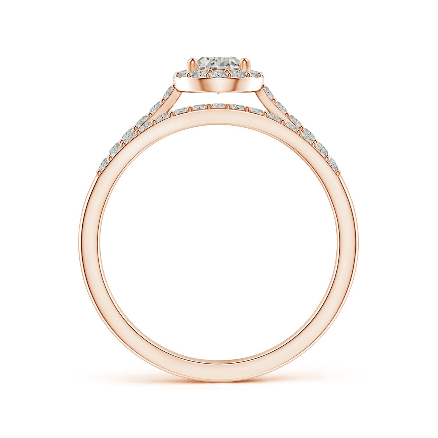 K, I3 / 0.81 CT / 14 KT Rose Gold