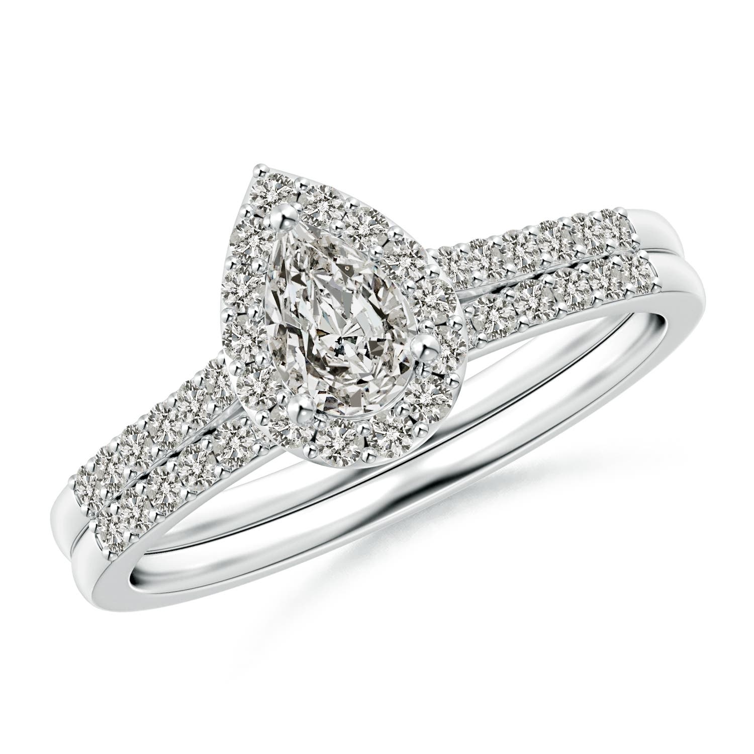 K, I3 / 0.81 CT / 14 KT White Gold