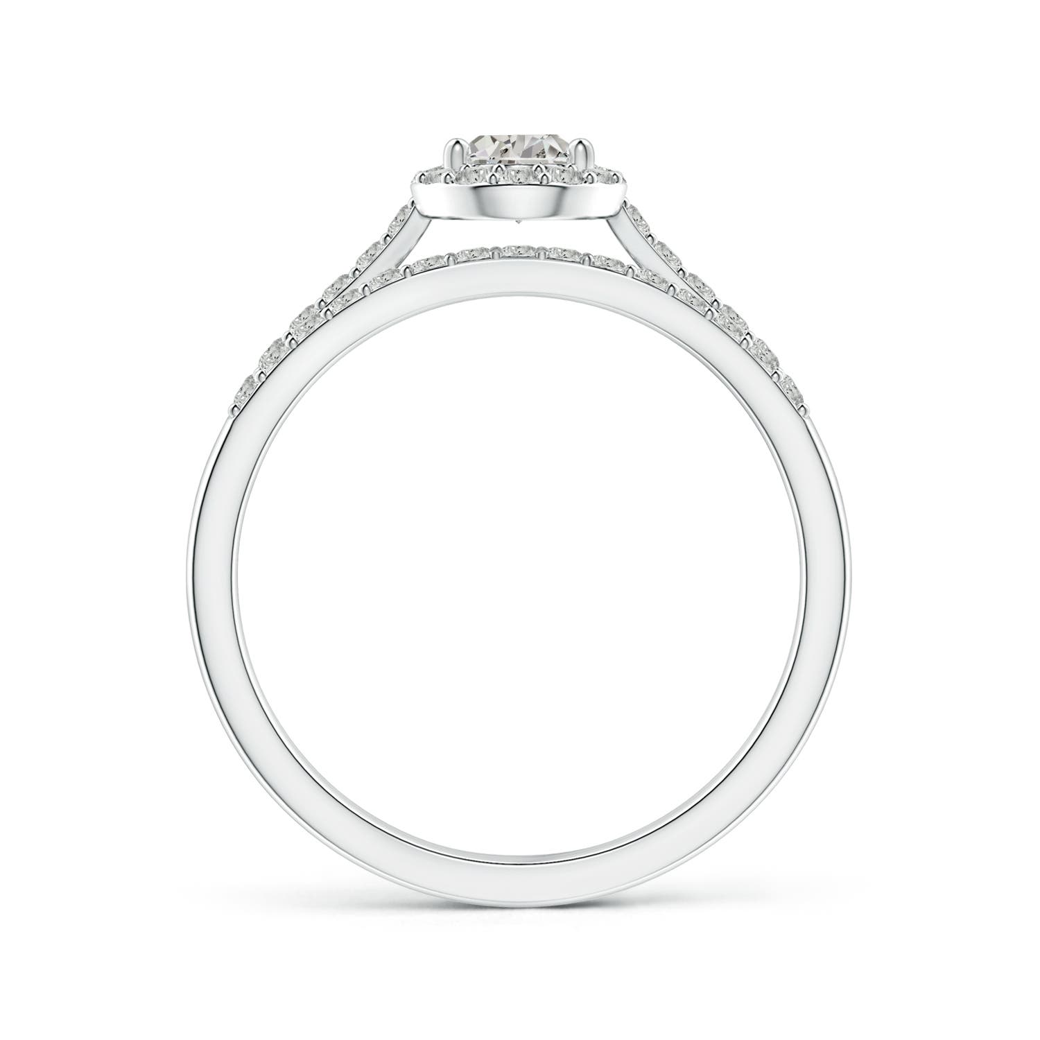 K, I3 / 0.81 CT / 14 KT White Gold