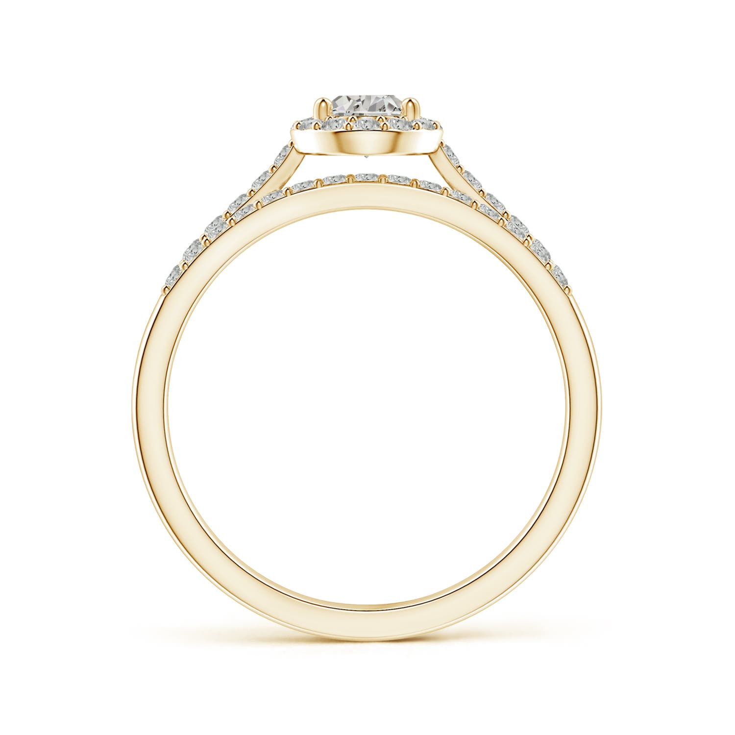 K, I3 / 0.81 CT / 14 KT Yellow Gold