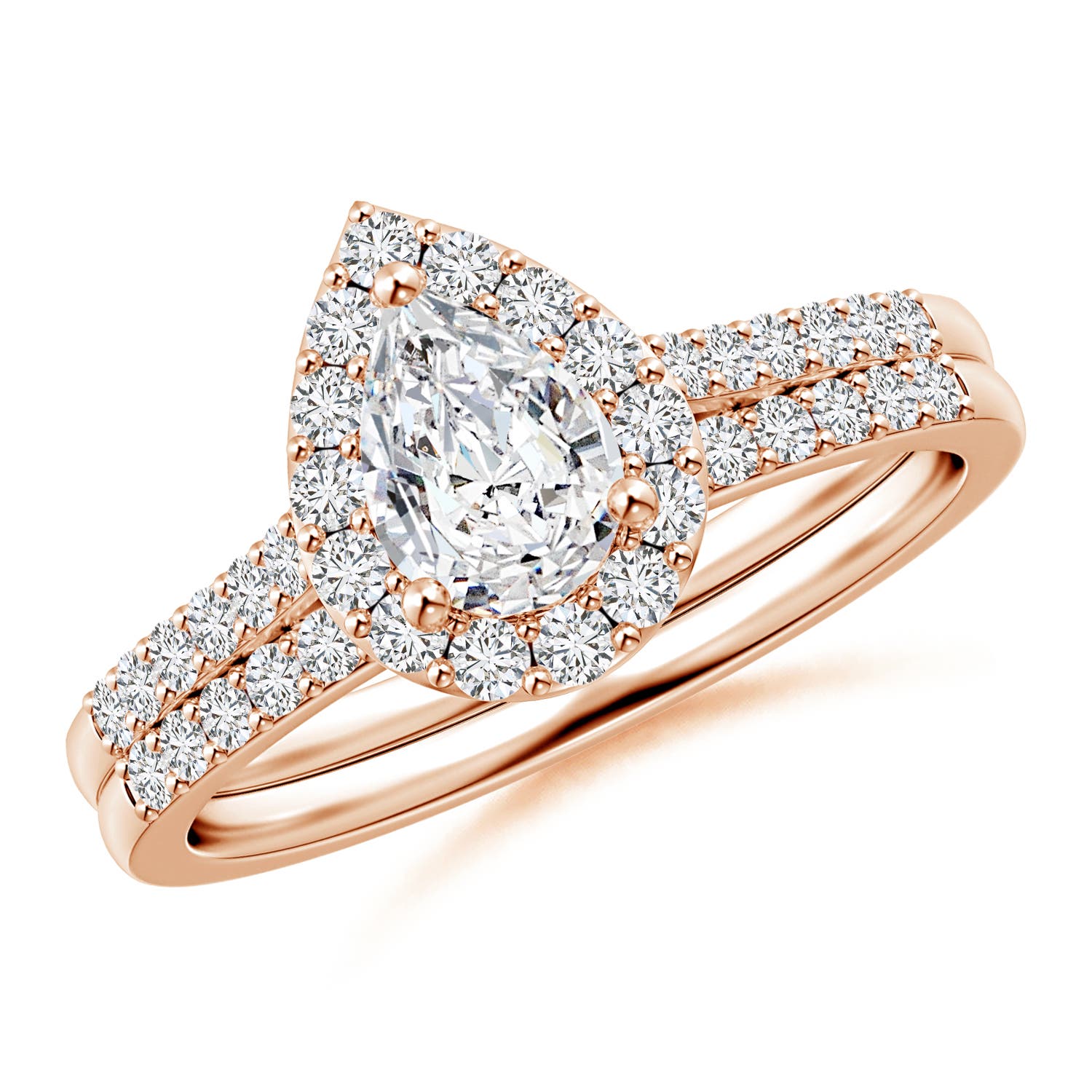 H, SI2 / 1.16 CT / 14 KT Rose Gold