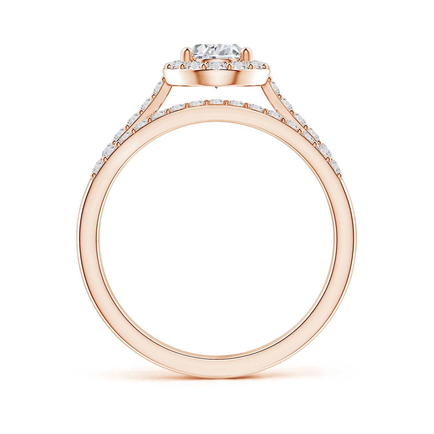 H, SI2 / 1.16 CT / 14 KT Rose Gold