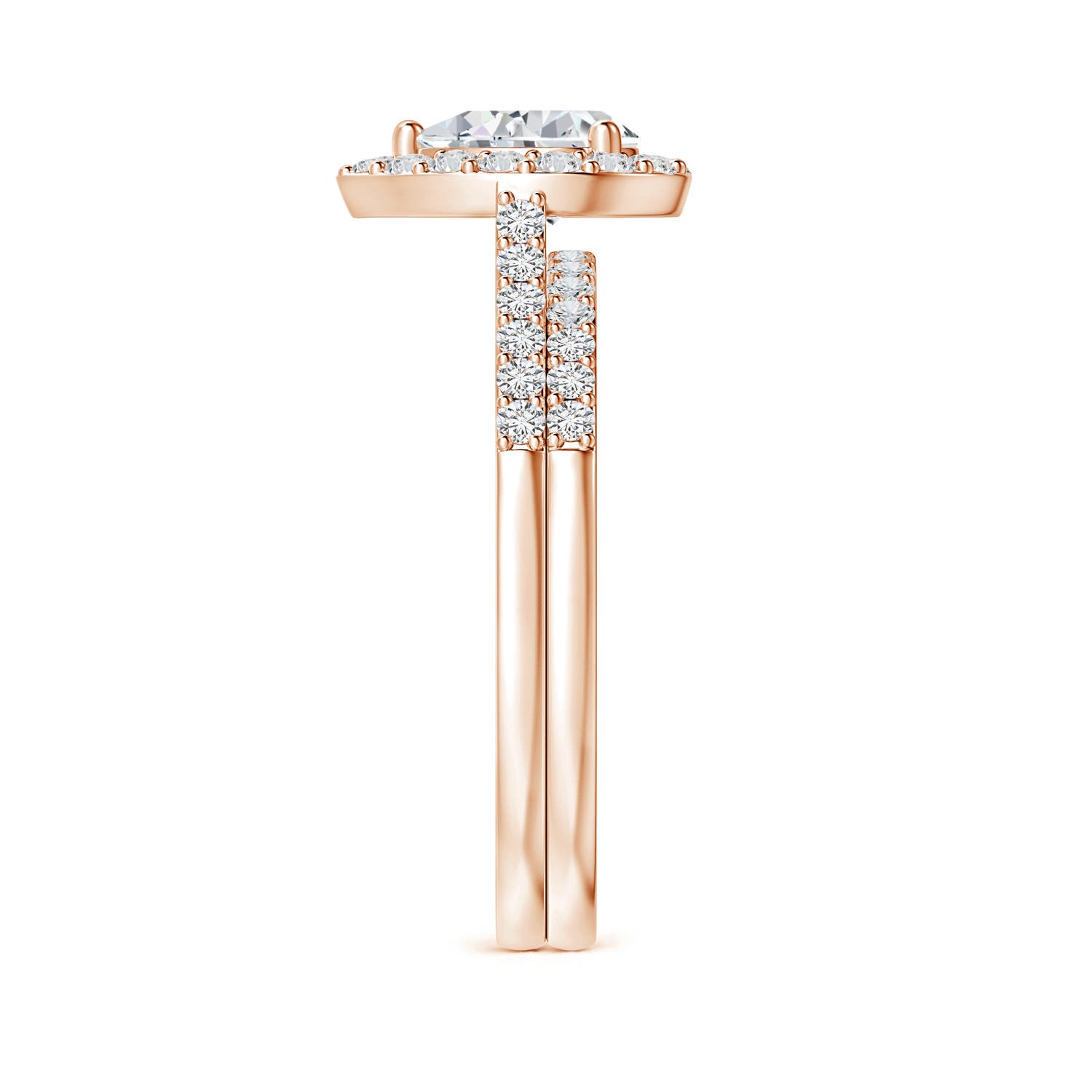 H, SI2 / 1.16 CT / 14 KT Rose Gold