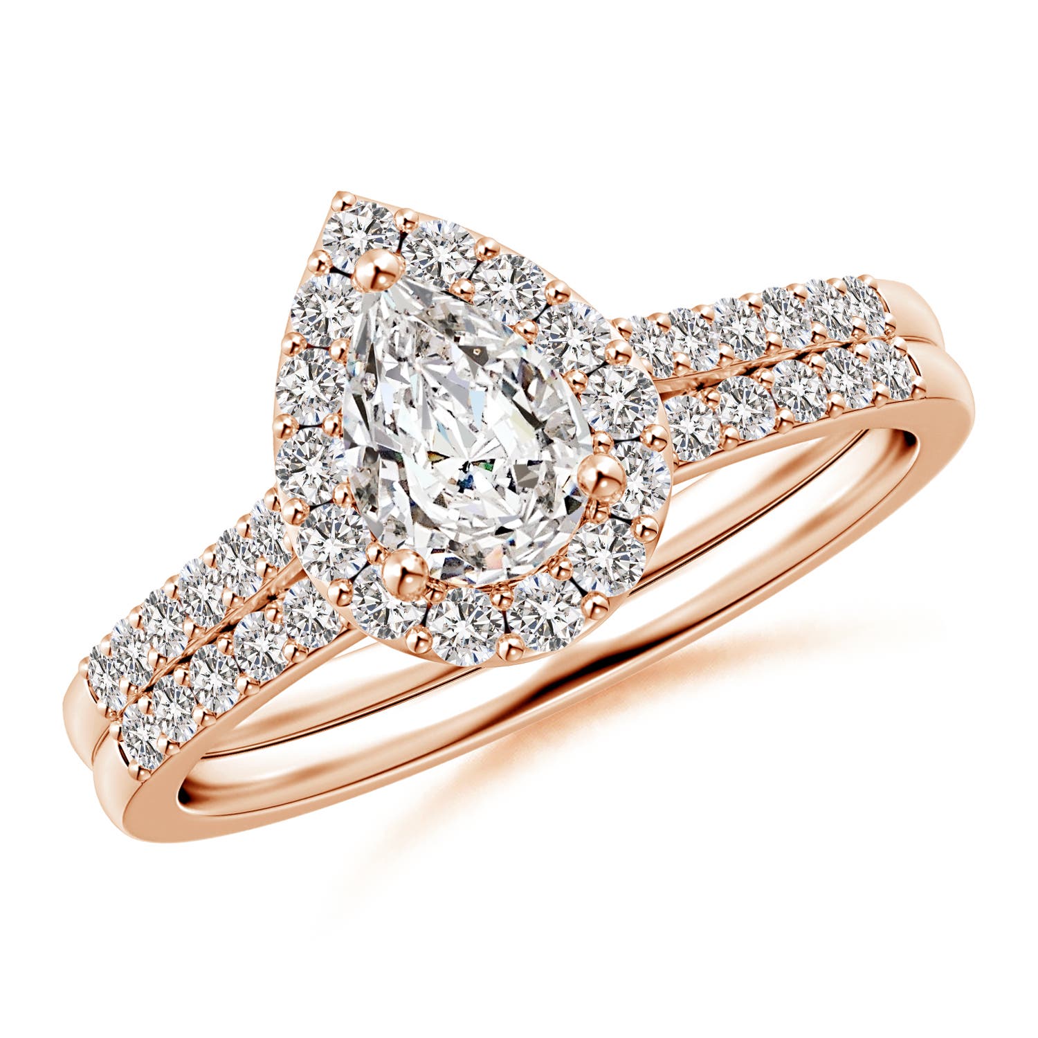 I-J, I1-I2 / 1.16 CT / 14 KT Rose Gold