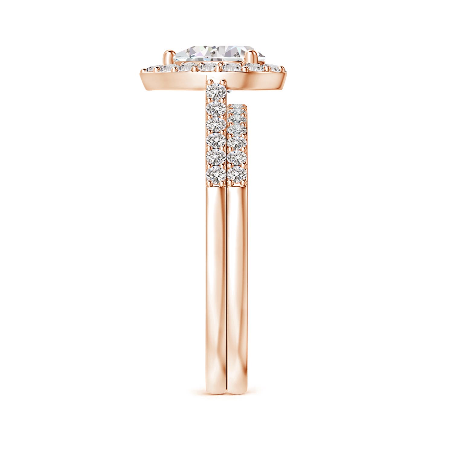 I-J, I1-I2 / 1.16 CT / 14 KT Rose Gold