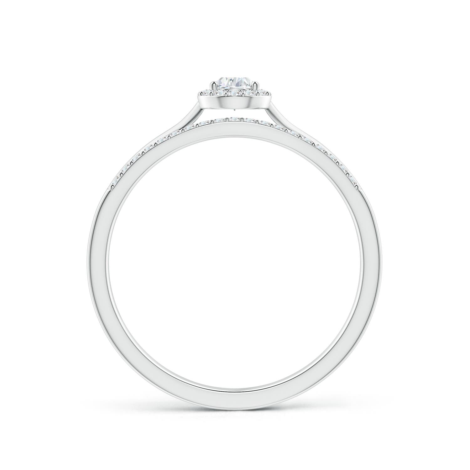 G, VS2 / 0.25 CT / 14 KT White Gold