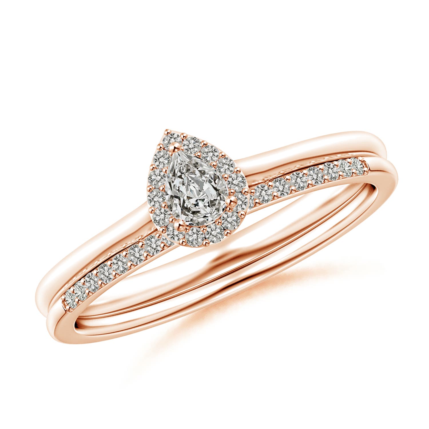 K, I3 / 0.25 CT / 14 KT Rose Gold