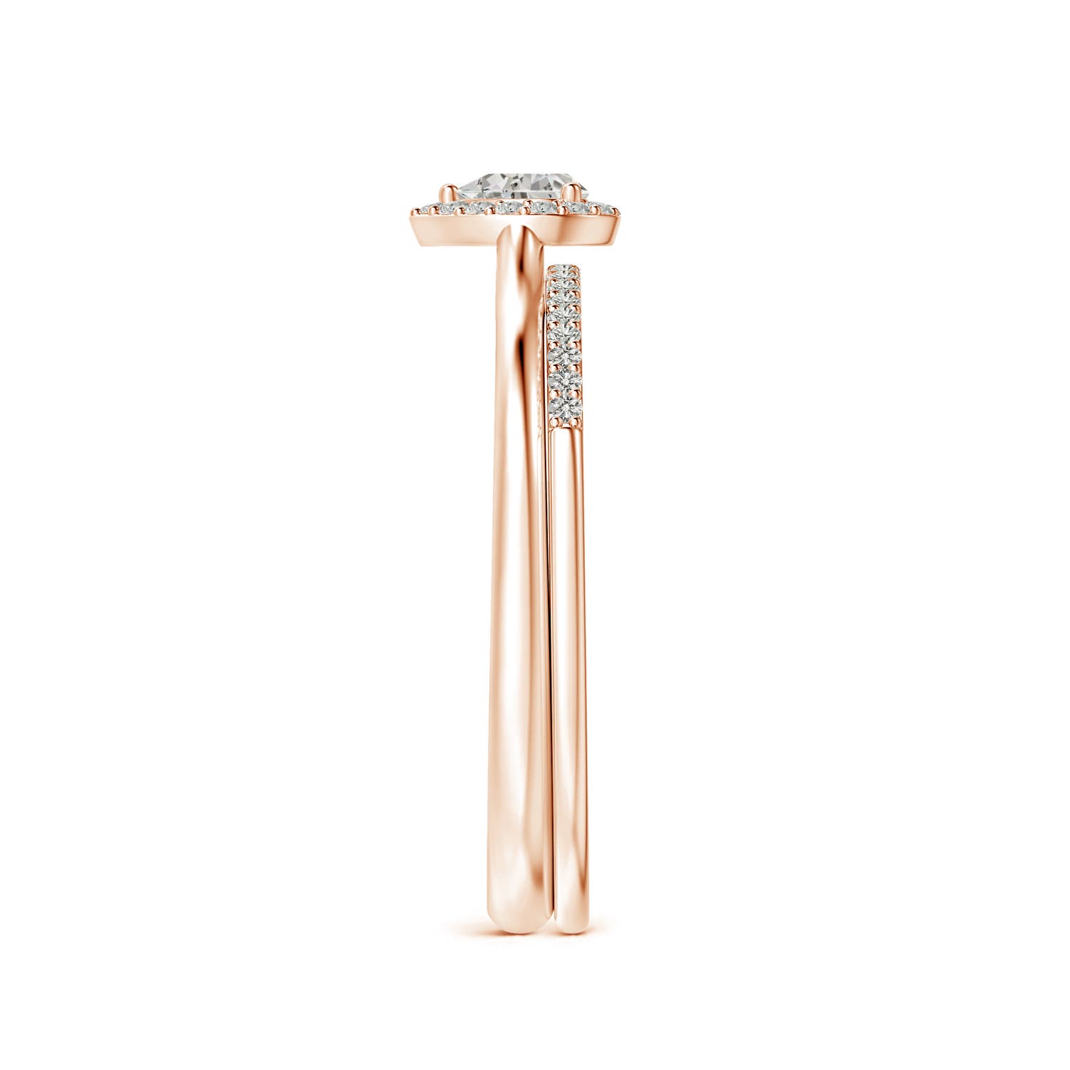 K, I3 / 0.25 CT / 14 KT Rose Gold