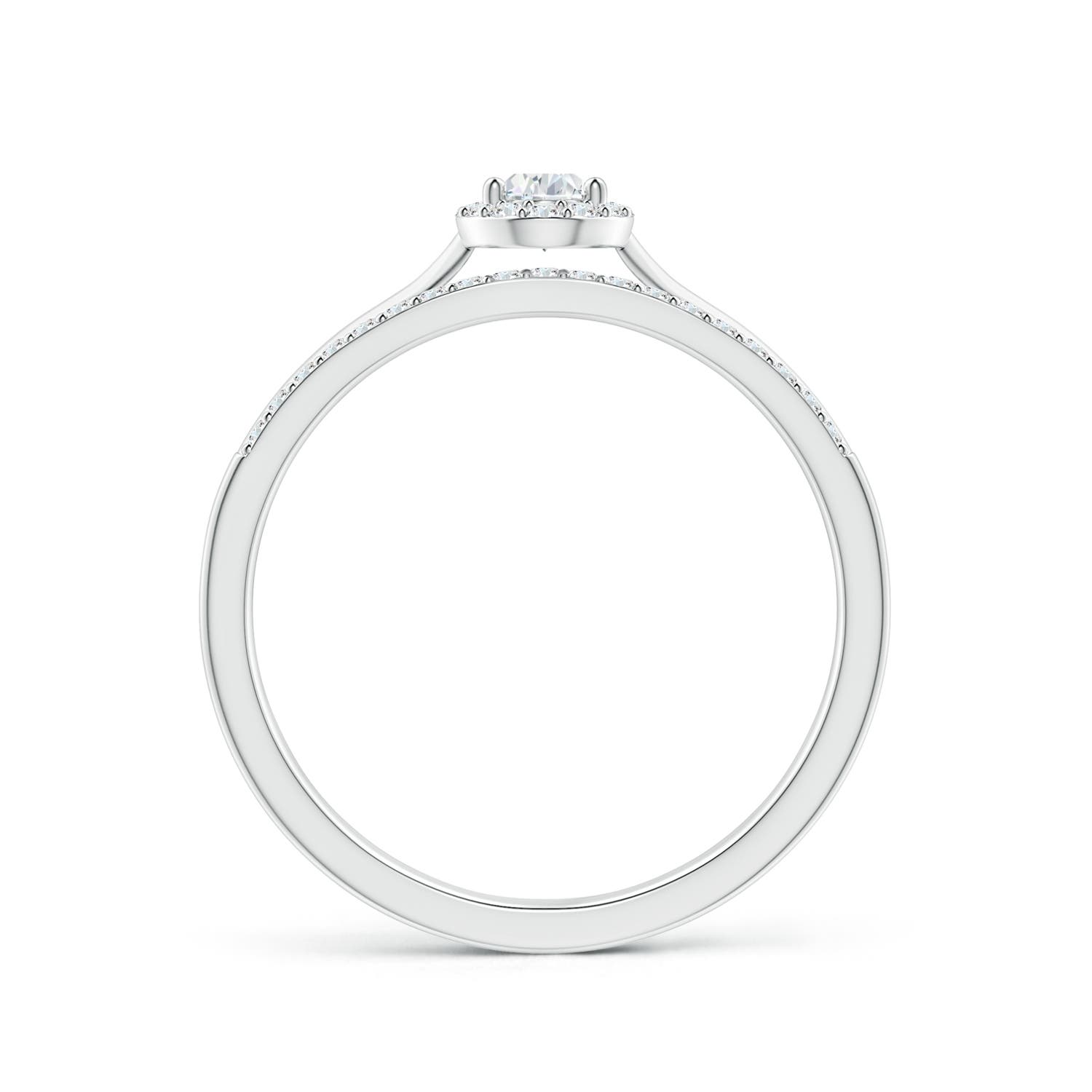 G, VS2 / 0.37 CT / 14 KT White Gold