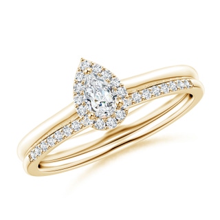 Pear G, VS2 Diamond