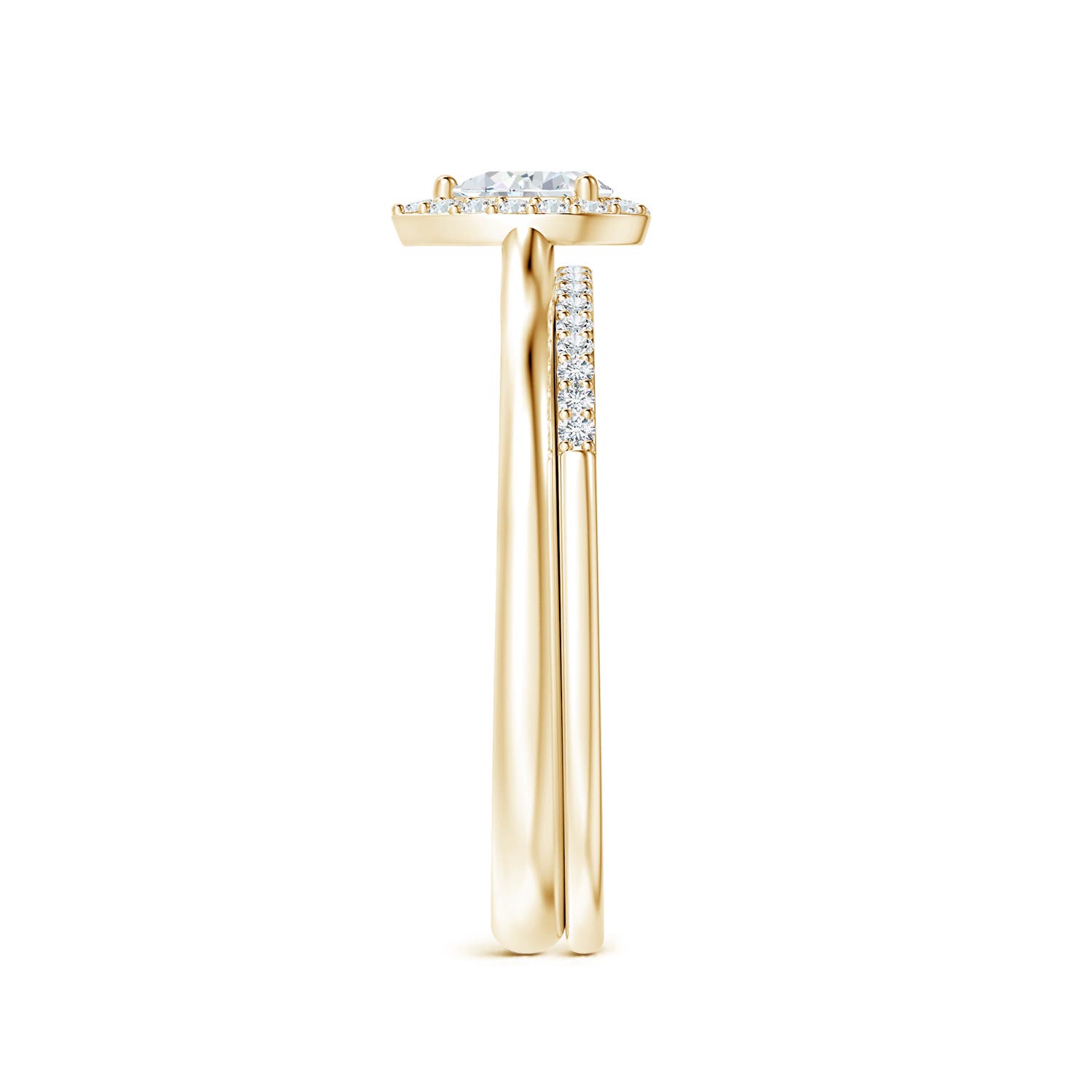 G, VS2 / 0.37 CT / 14 KT Yellow Gold