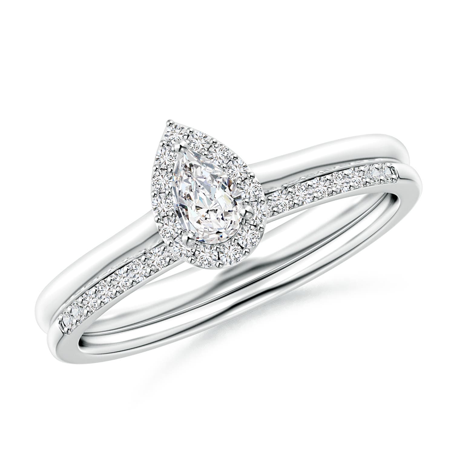 H, SI2 / 0.37 CT / 14 KT White Gold