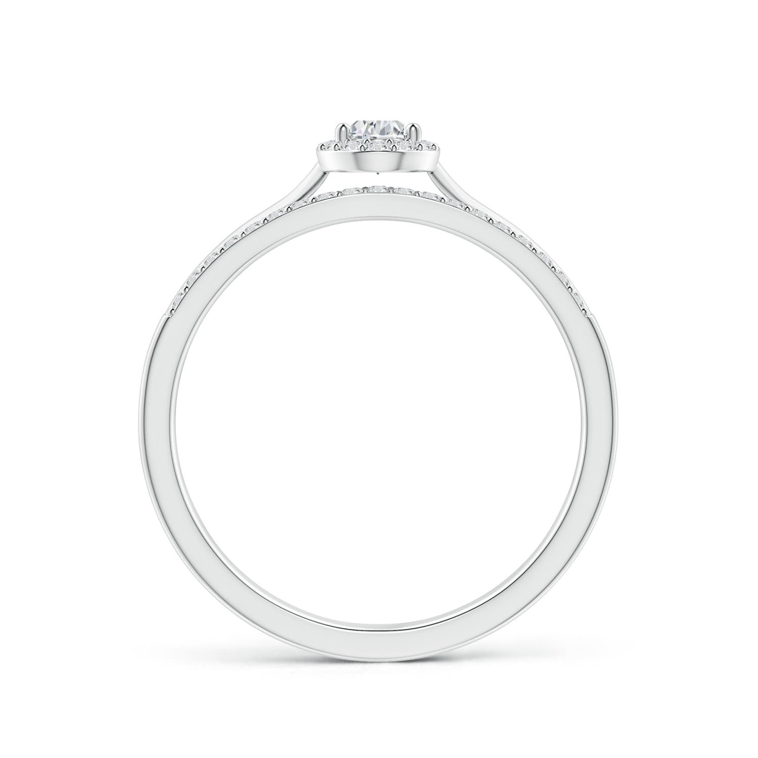 H, SI2 / 0.37 CT / 14 KT White Gold