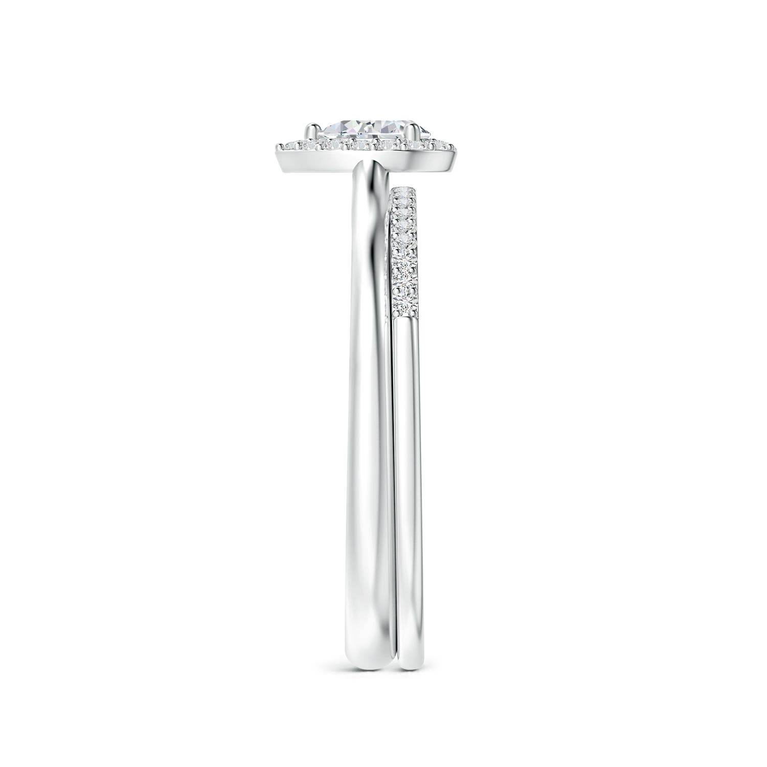 H, SI2 / 0.37 CT / 14 KT White Gold