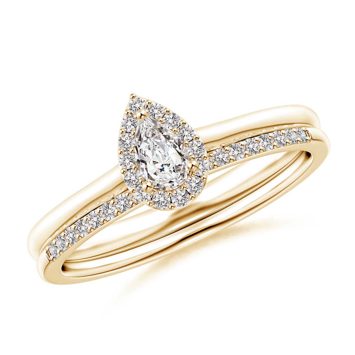 I-J, I1-I2 / 0.37 CT / 14 KT Yellow Gold