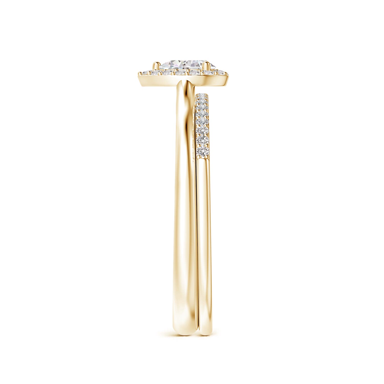 I-J, I1-I2 / 0.37 CT / 14 KT Yellow Gold