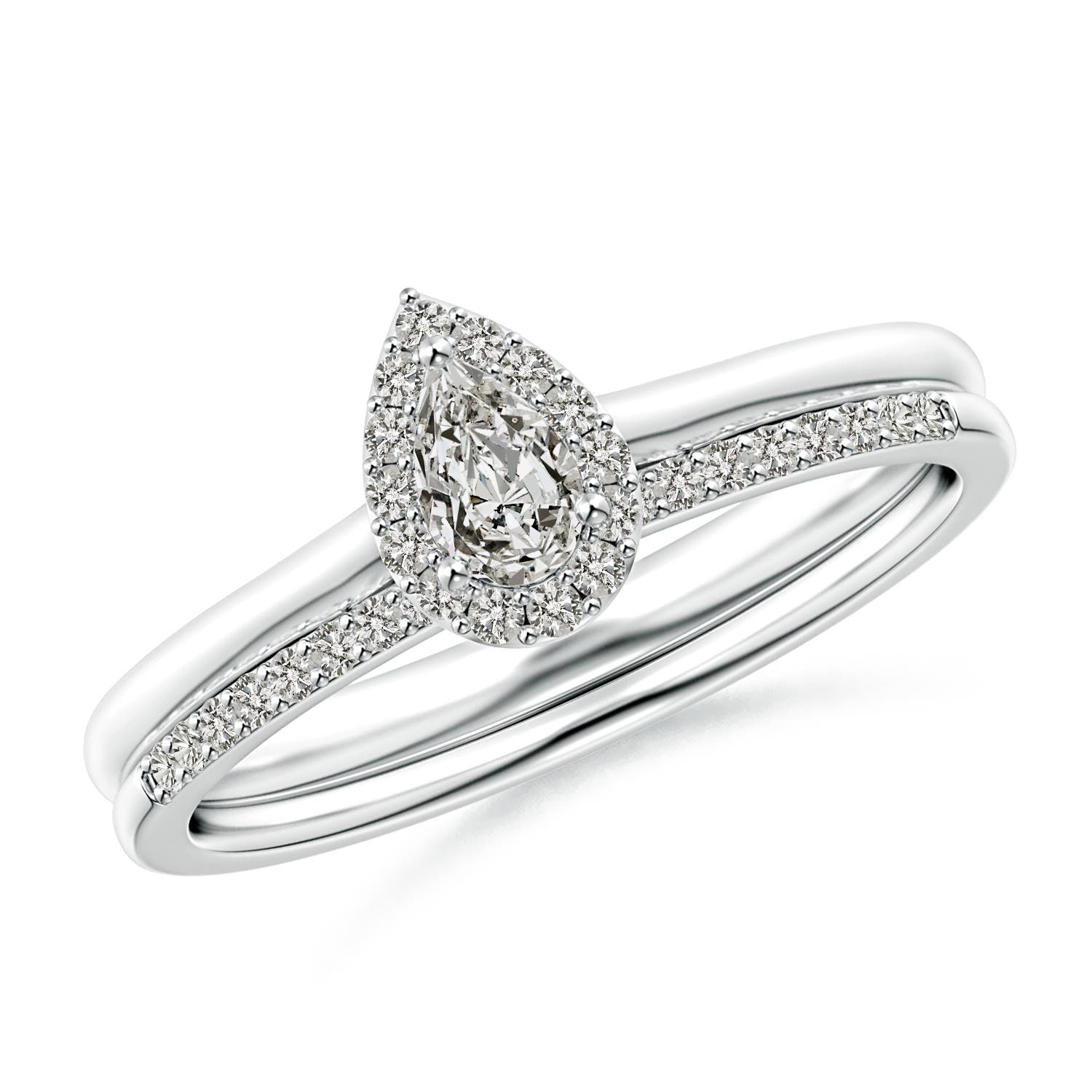 K, I3 / 0.37 CT / 14 KT White Gold