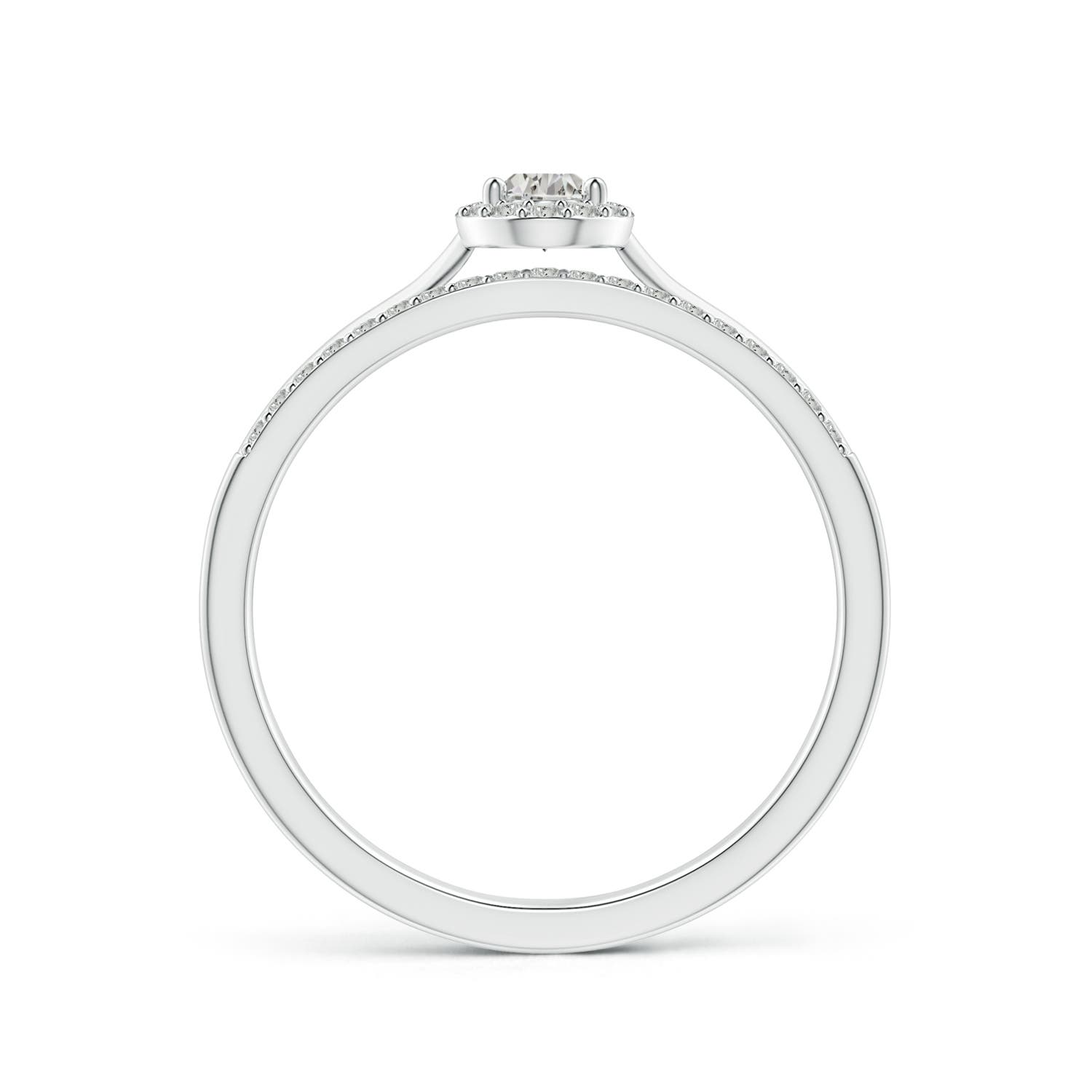 K, I3 / 0.37 CT / 14 KT White Gold