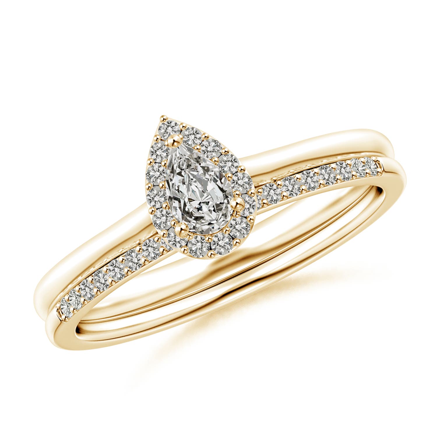 K, I3 / 0.37 CT / 14 KT Yellow Gold