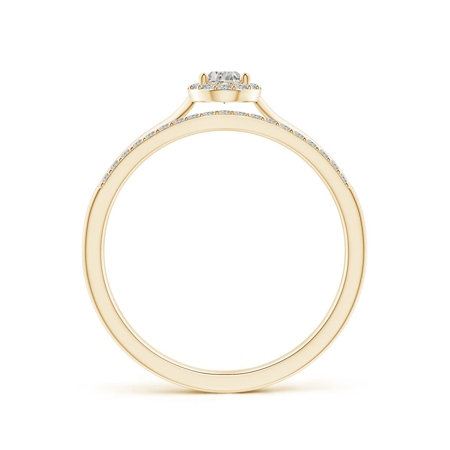 K, I3 / 0.37 CT / 14 KT Yellow Gold