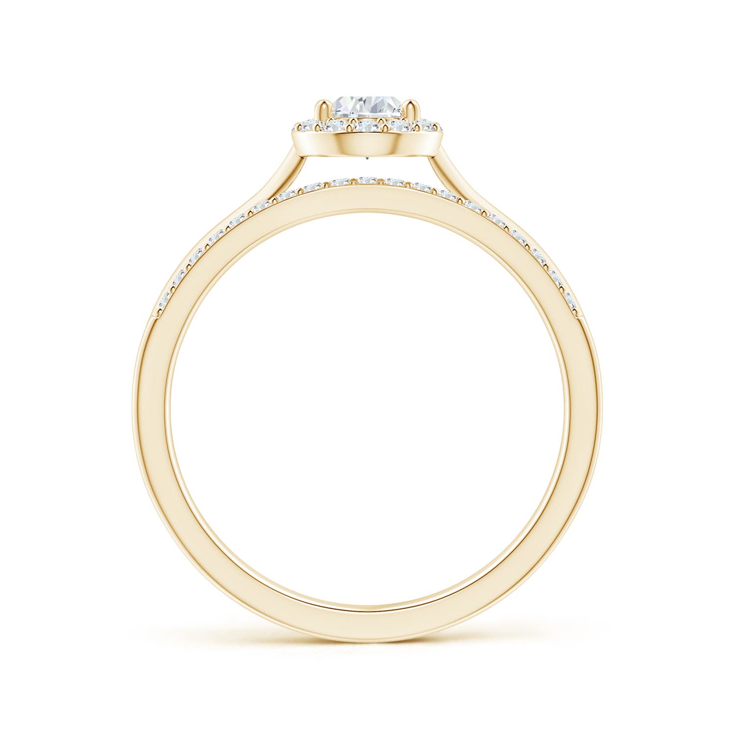 G, VS2 / 0.63 CT / 14 KT Yellow Gold