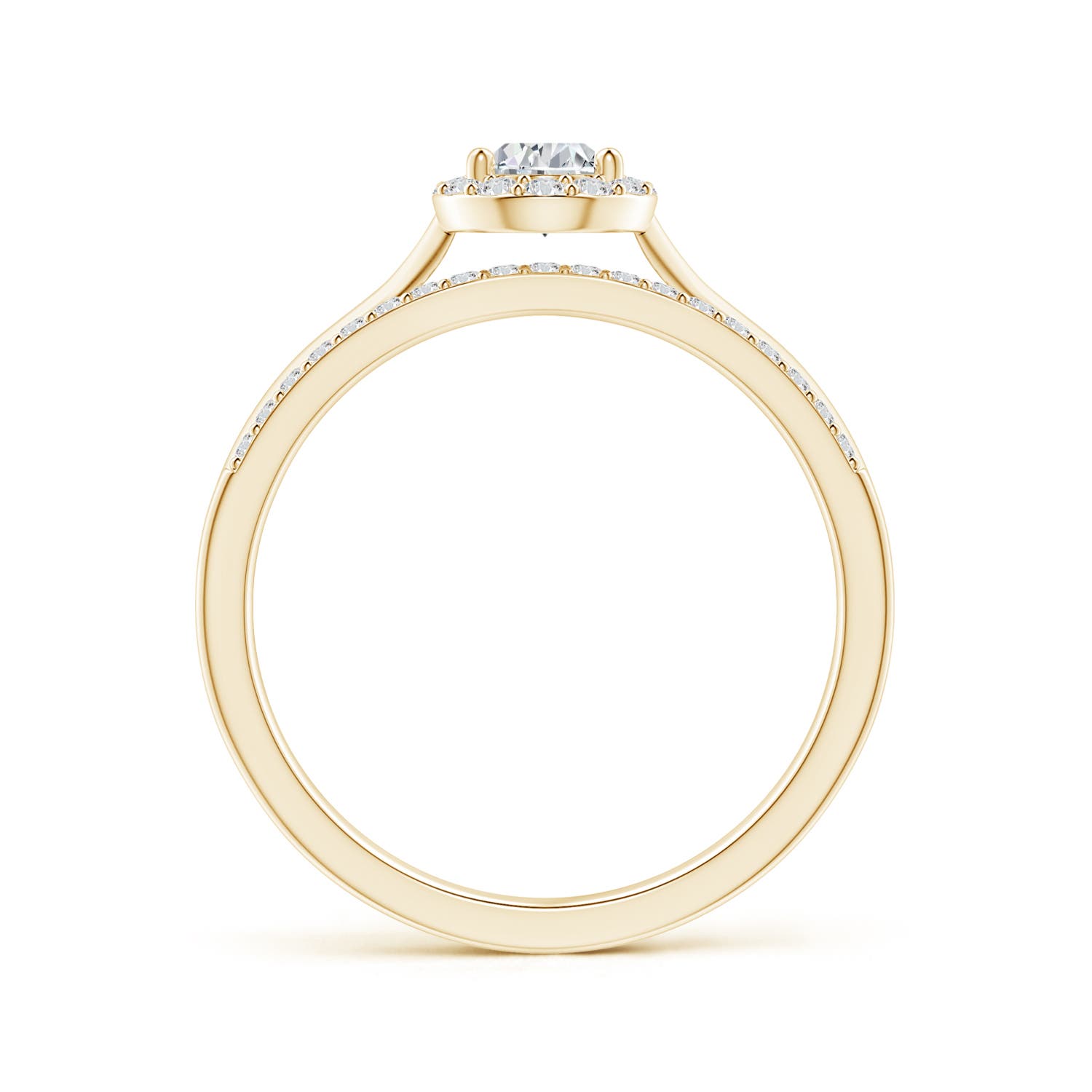 H, SI2 / 0.63 CT / 14 KT Yellow Gold