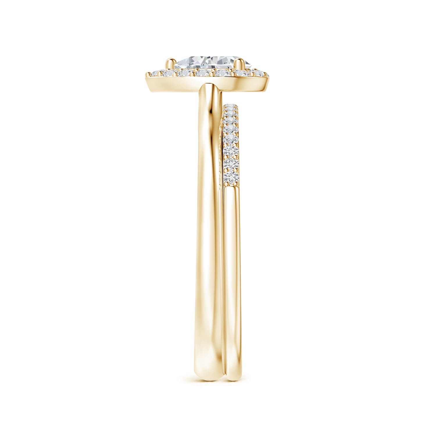 H, SI2 / 0.63 CT / 14 KT Yellow Gold