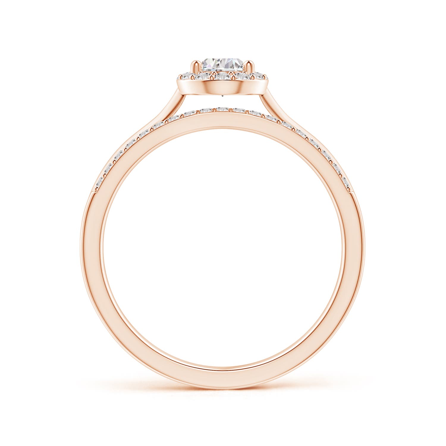 I-J, I1-I2 / 0.63 CT / 14 KT Rose Gold