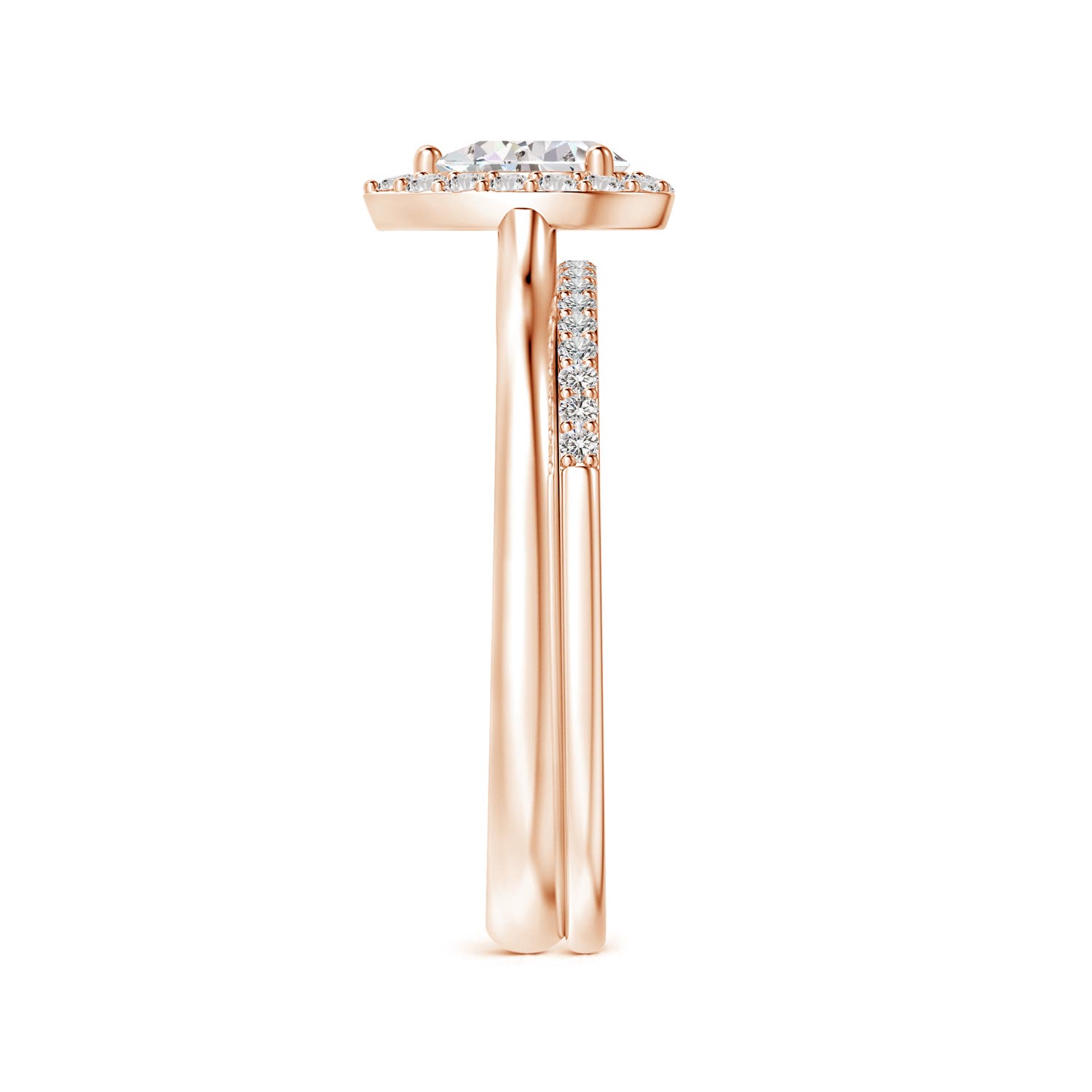 I-J, I1-I2 / 0.63 CT / 14 KT Rose Gold