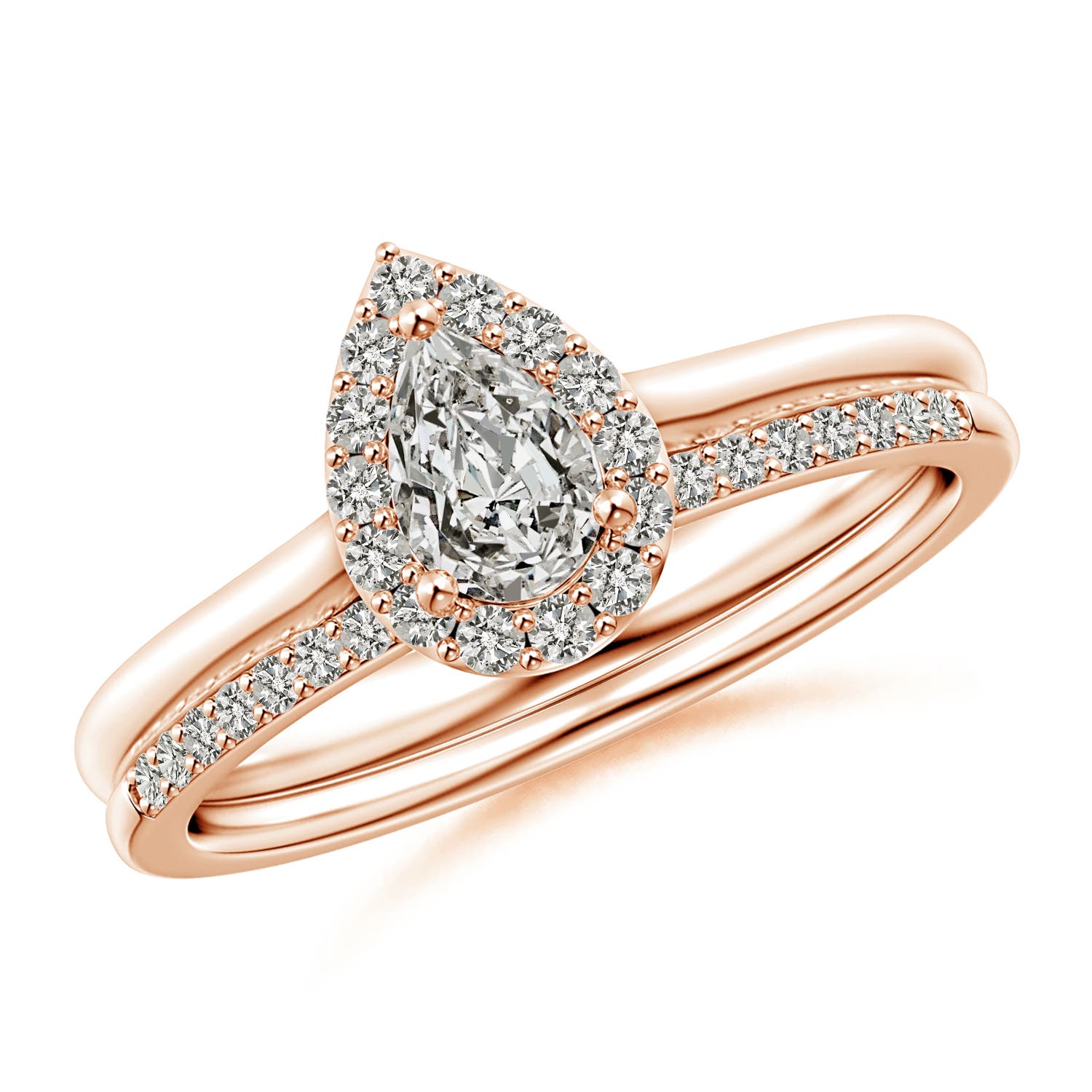 K, I3 / 0.63 CT / 14 KT Rose Gold