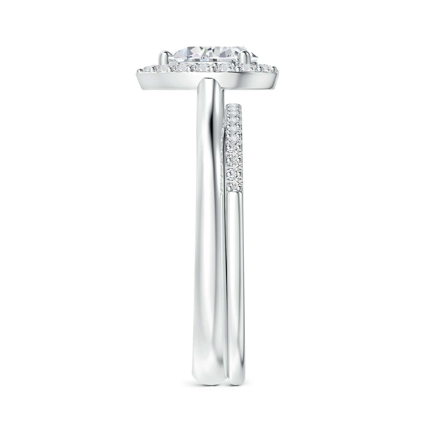 H, SI2 / 1.01 CT / 14 KT White Gold