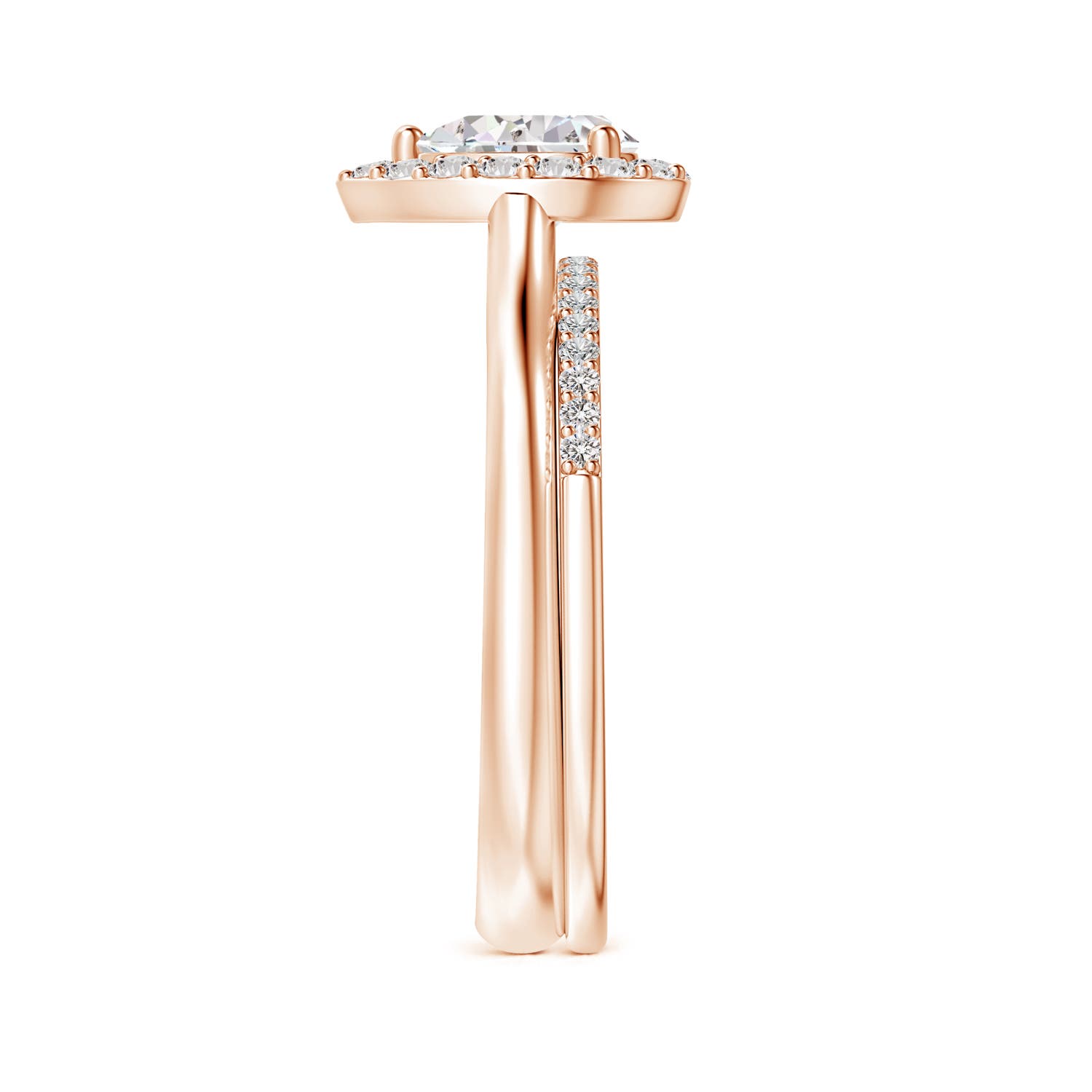 I-J, I1-I2 / 1.01 CT / 14 KT Rose Gold