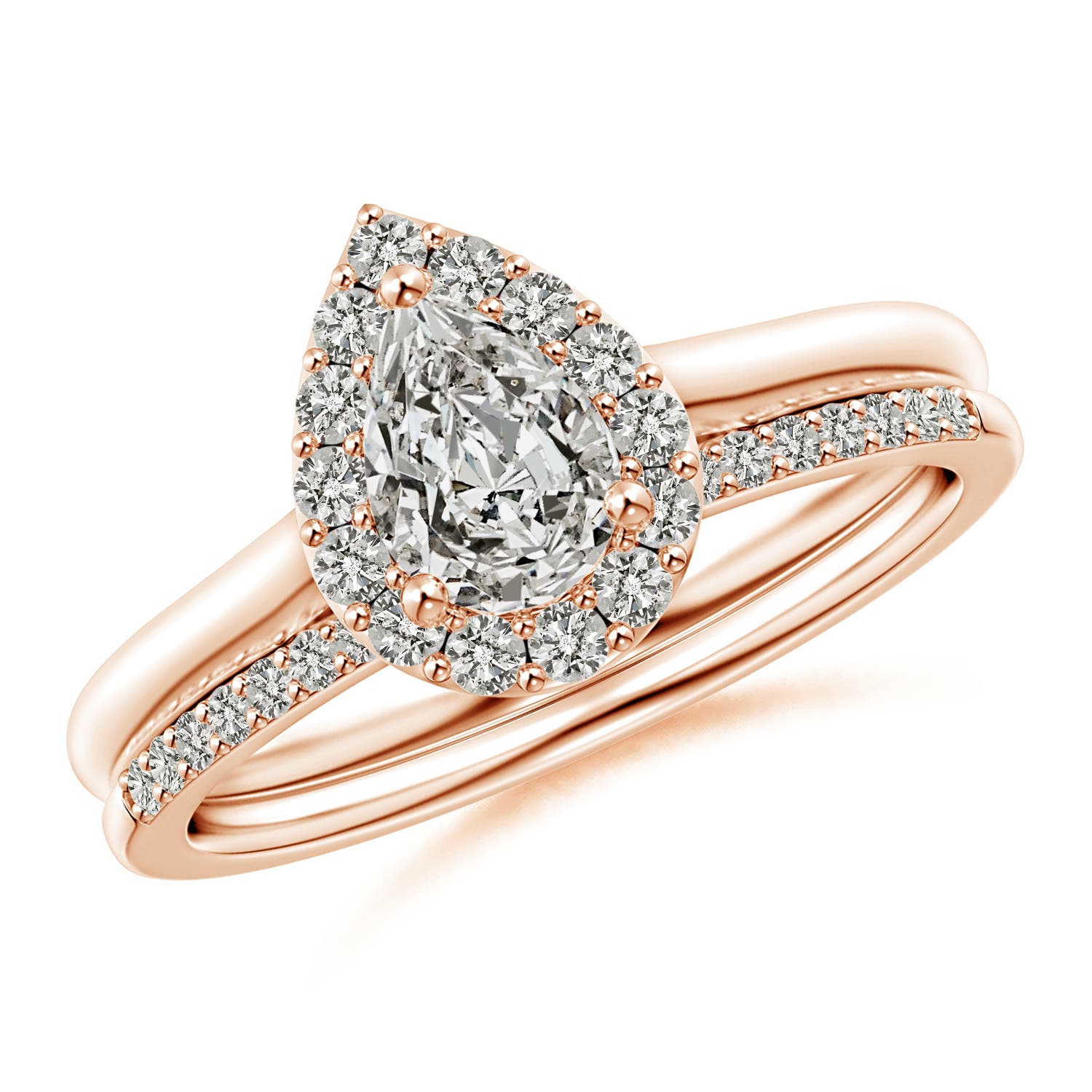 K, I3 / 1.01 CT / 14 KT Rose Gold