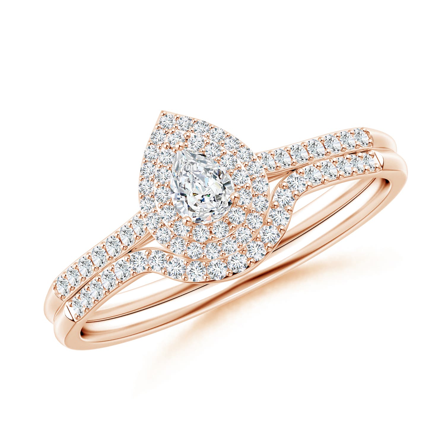 G, VS2 / 0.44 CT / 14 KT Rose Gold