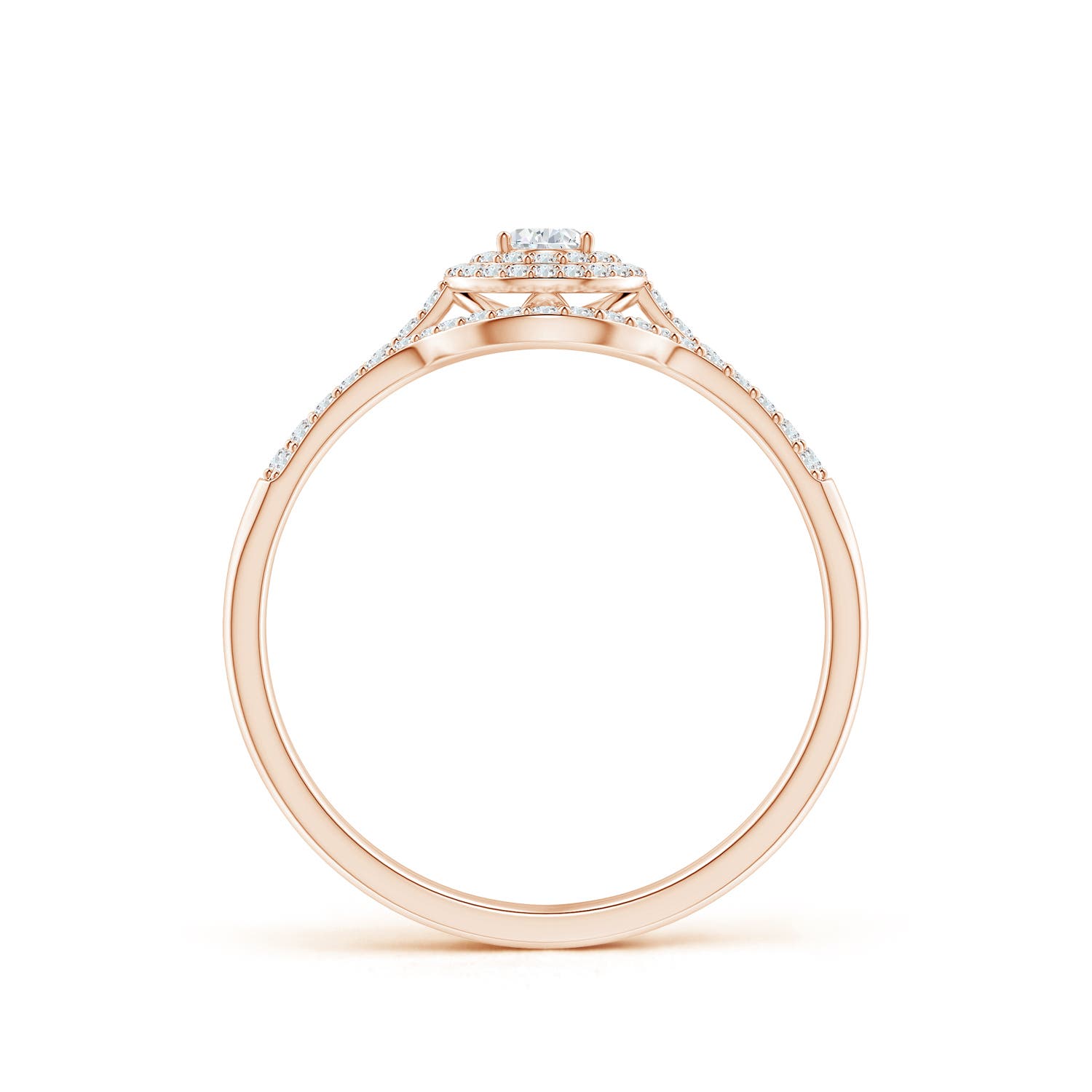 G, VS2 / 0.44 CT / 14 KT Rose Gold