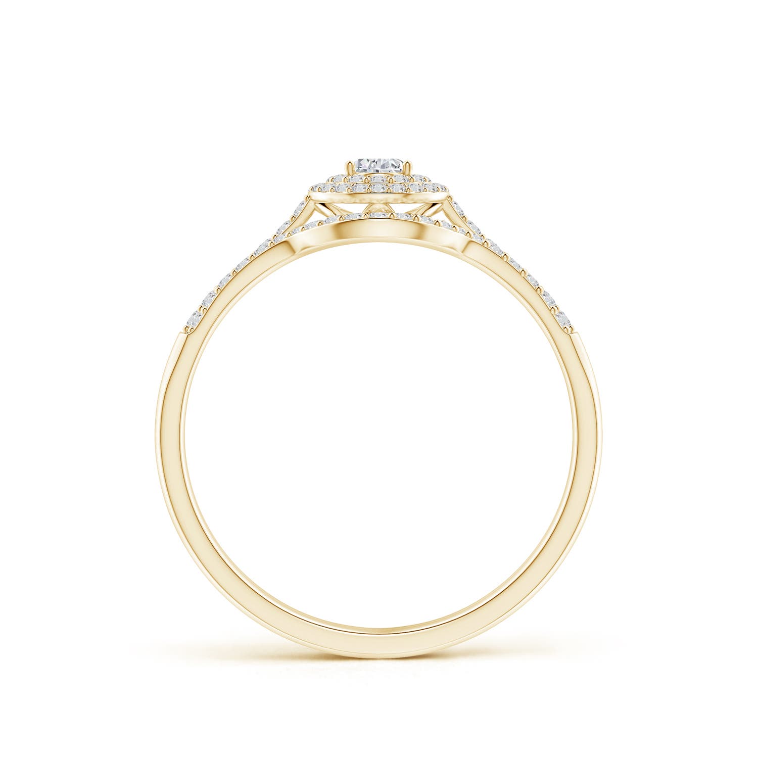 H, SI2 / 0.44 CT / 14 KT Yellow Gold