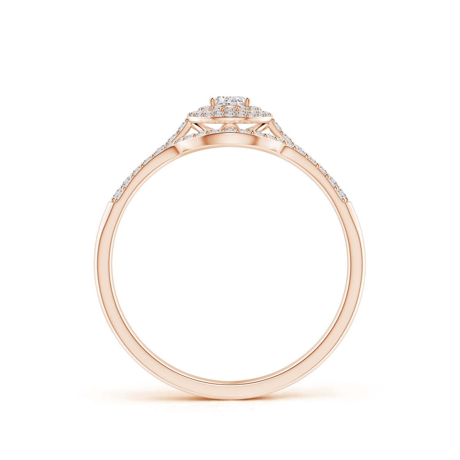 I-J, I1-I2 / 0.44 CT / 14 KT Rose Gold