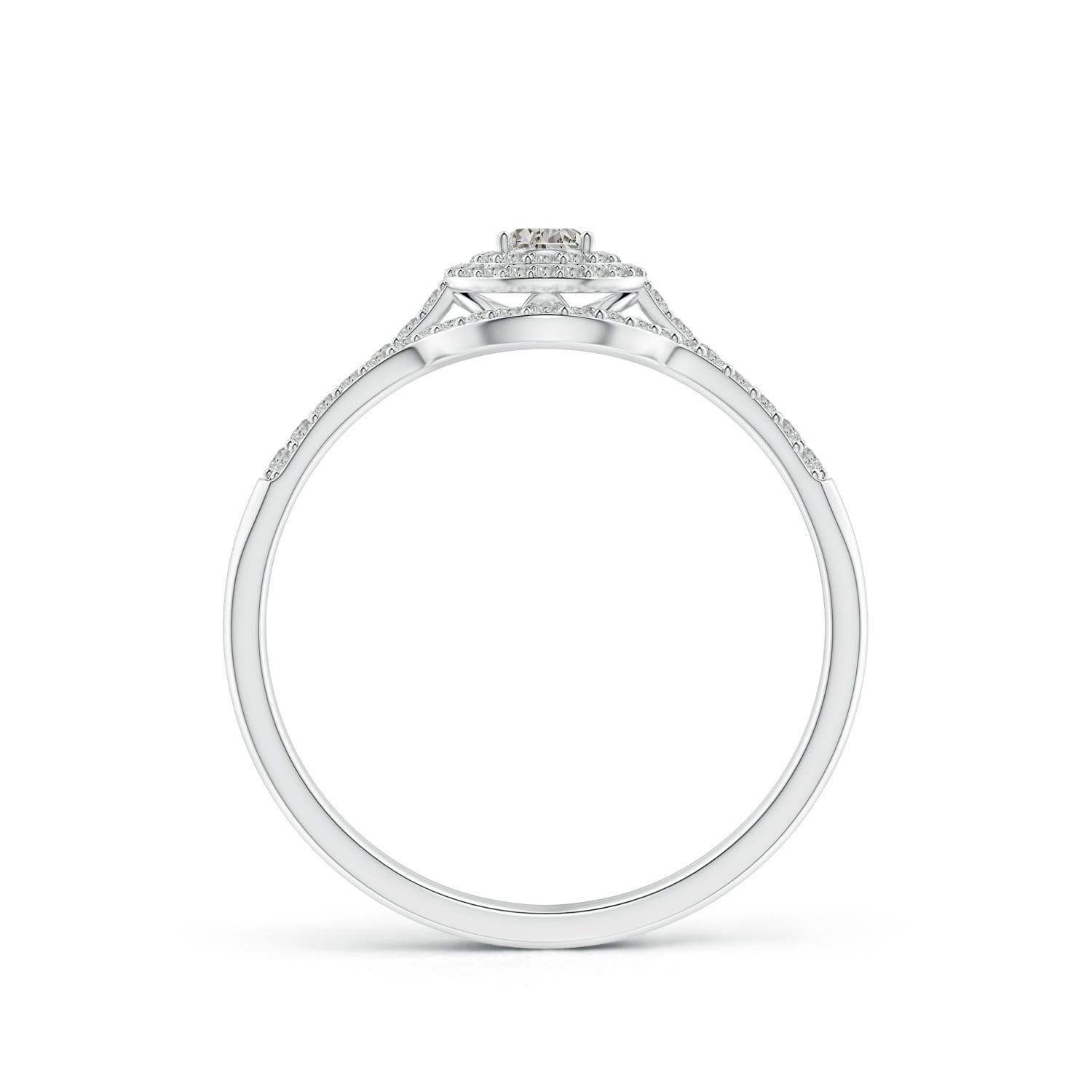 K, I3 / 0.44 CT / 14 KT White Gold