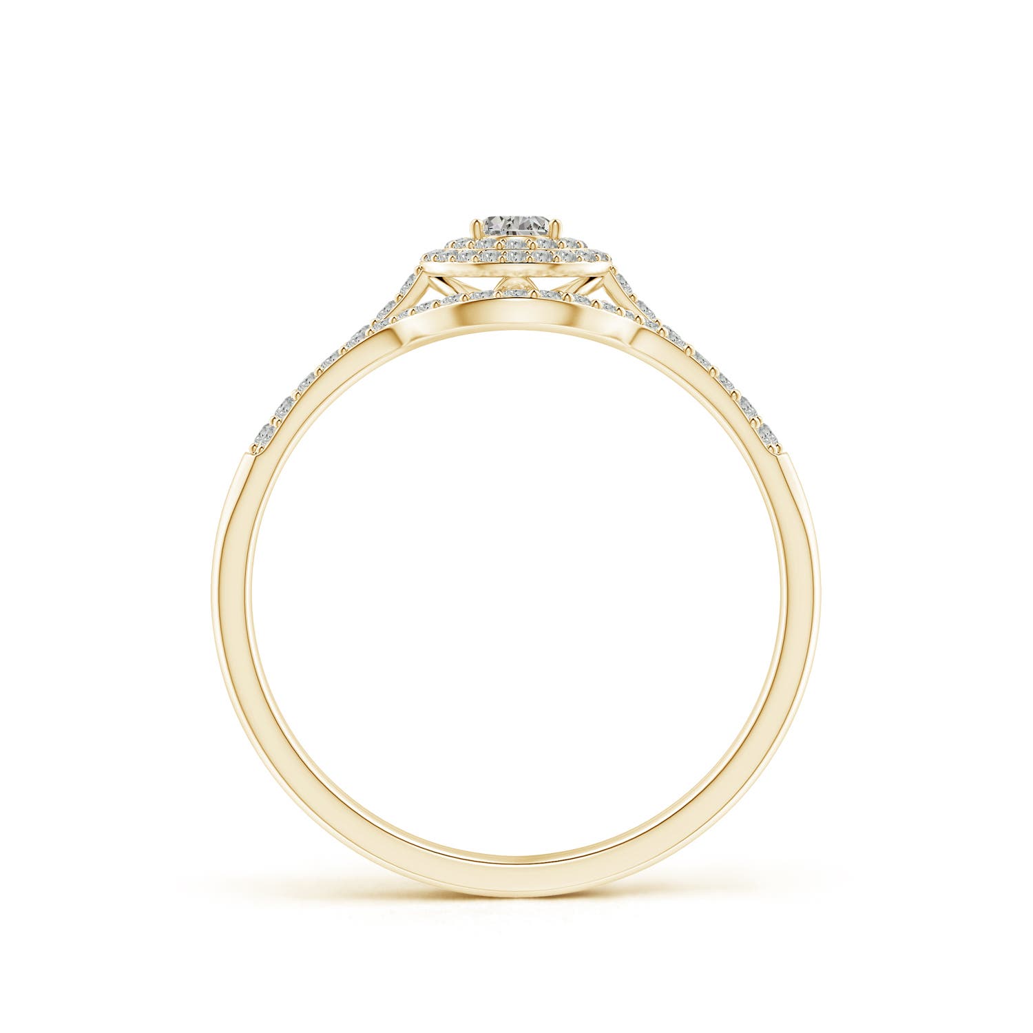 K, I3 / 0.44 CT / 14 KT Yellow Gold