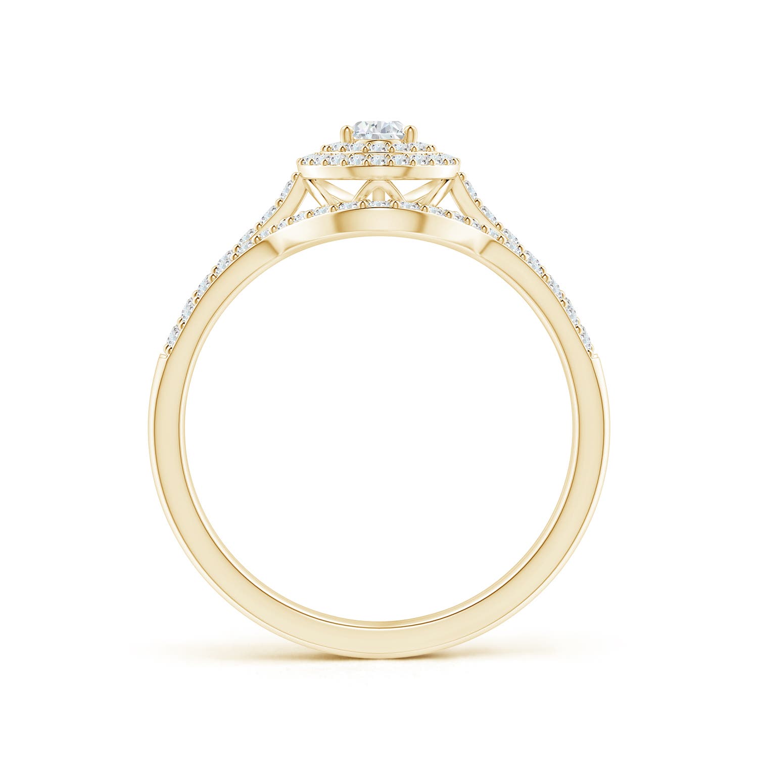 G, VS2 / 0.57 CT / 14 KT Yellow Gold