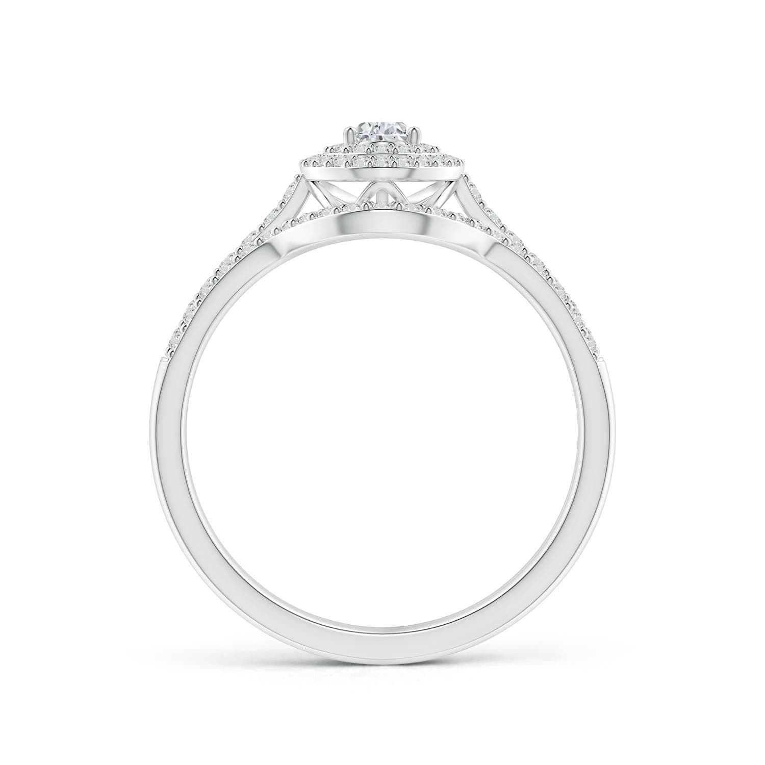 H, SI2 / 0.57 CT / 14 KT White Gold