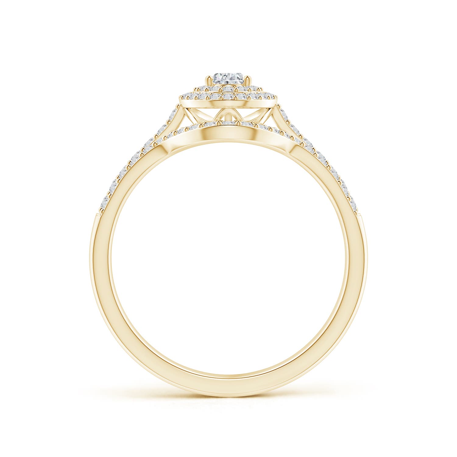 H, SI2 / 0.57 CT / 14 KT Yellow Gold