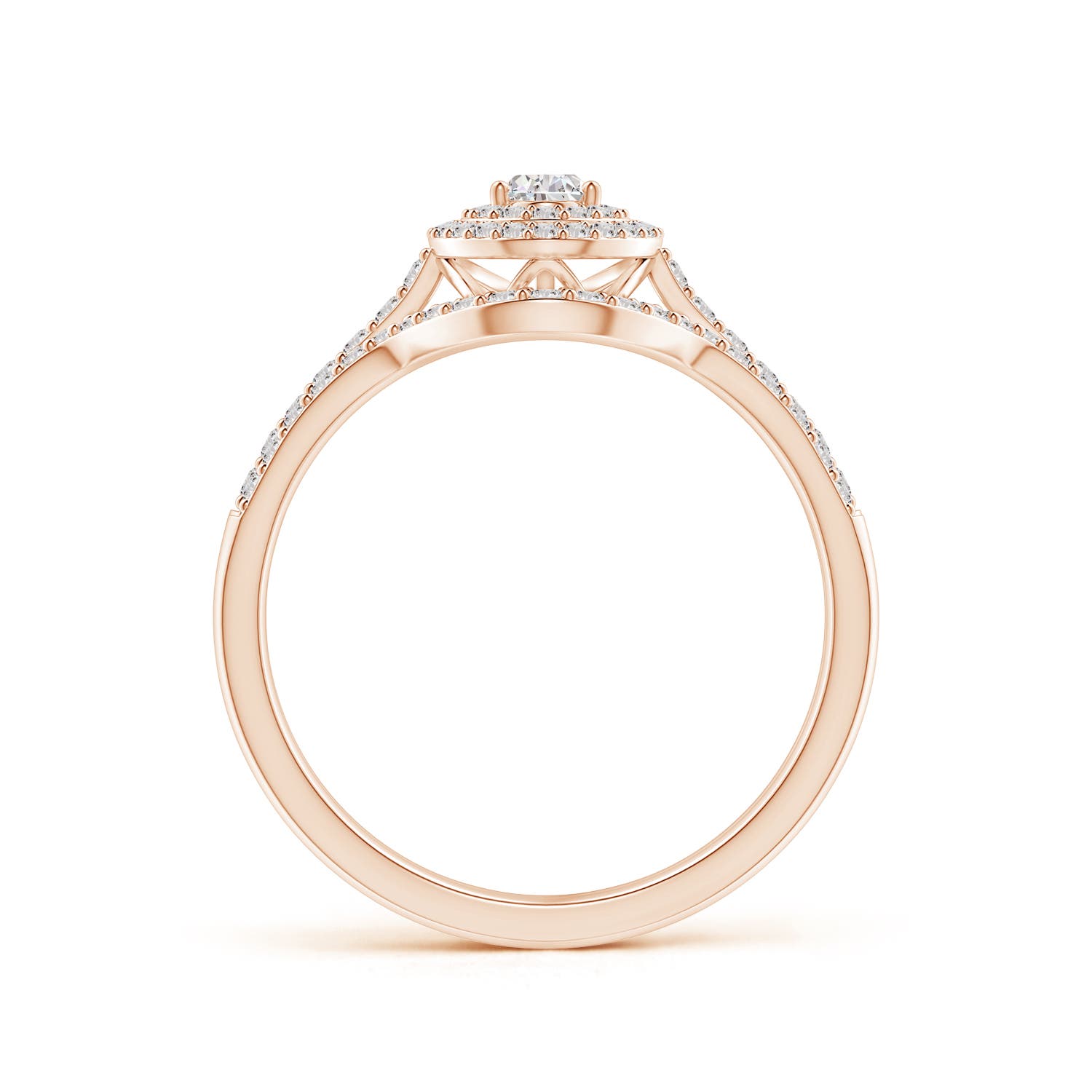 I-J, I1-I2 / 0.57 CT / 14 KT Rose Gold