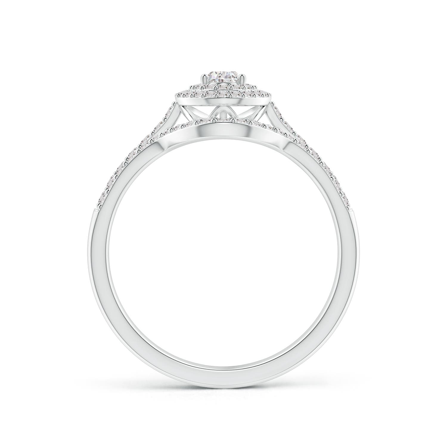 I-J, I1-I2 / 0.57 CT / 14 KT White Gold