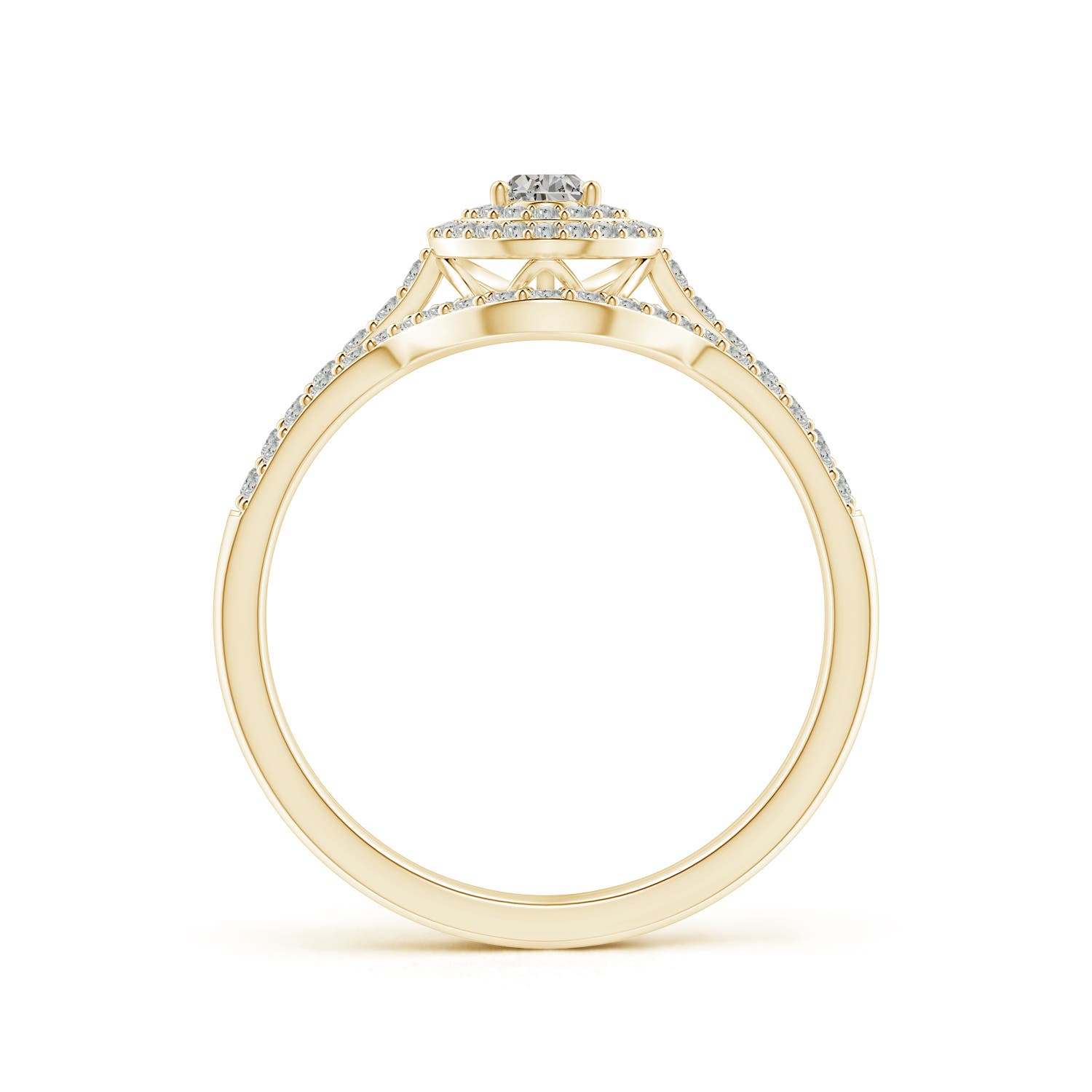 K, I3 / 0.57 CT / 14 KT Yellow Gold