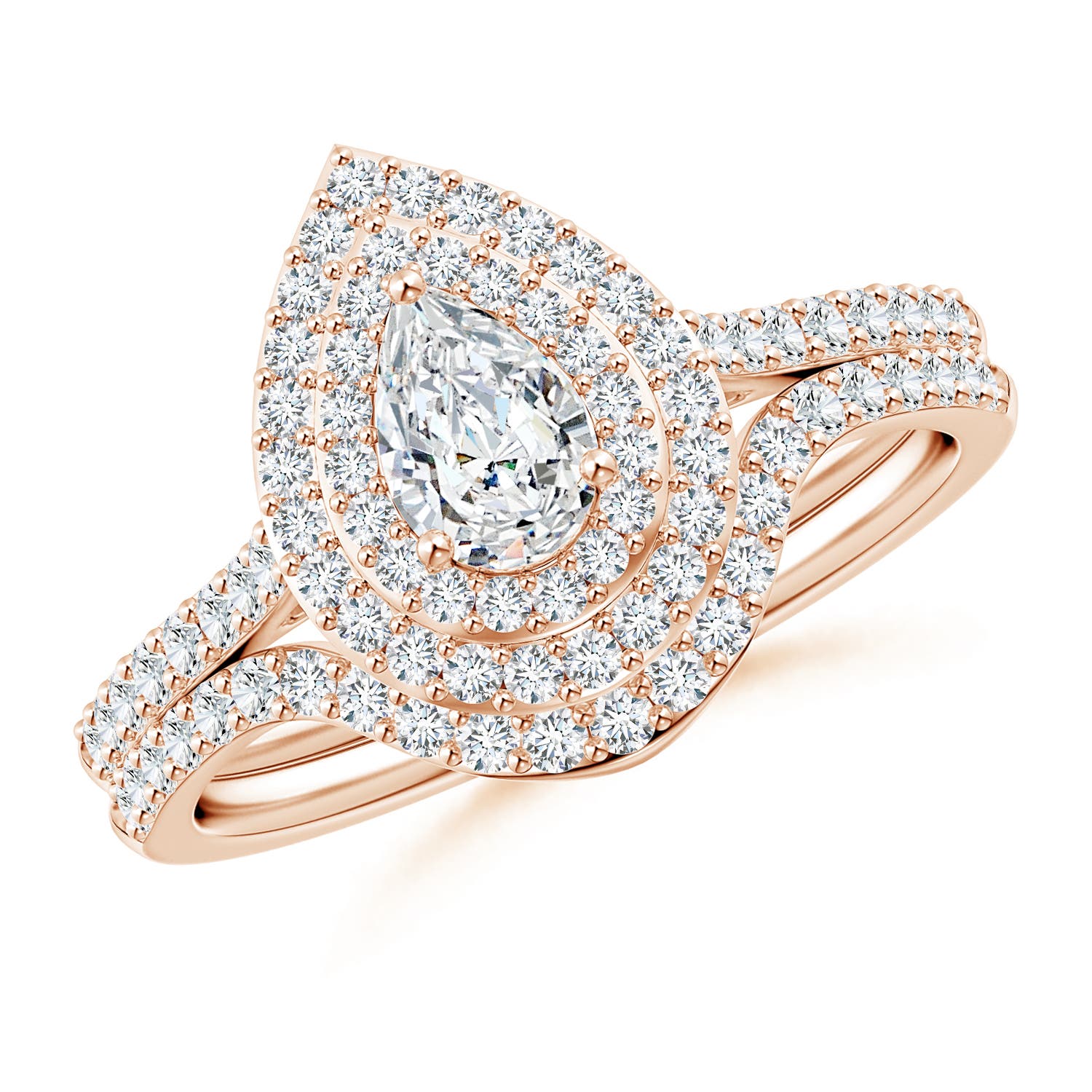 G, VS2 / 0.76 CT / 14 KT Rose Gold