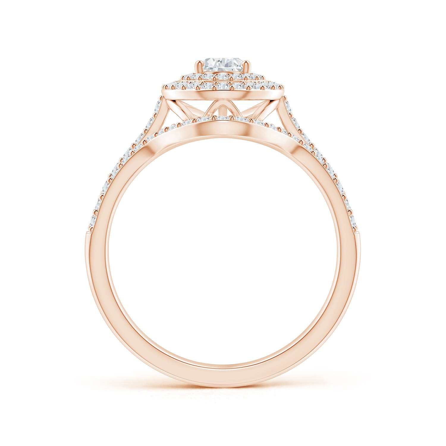 G, VS2 / 0.76 CT / 14 KT Rose Gold